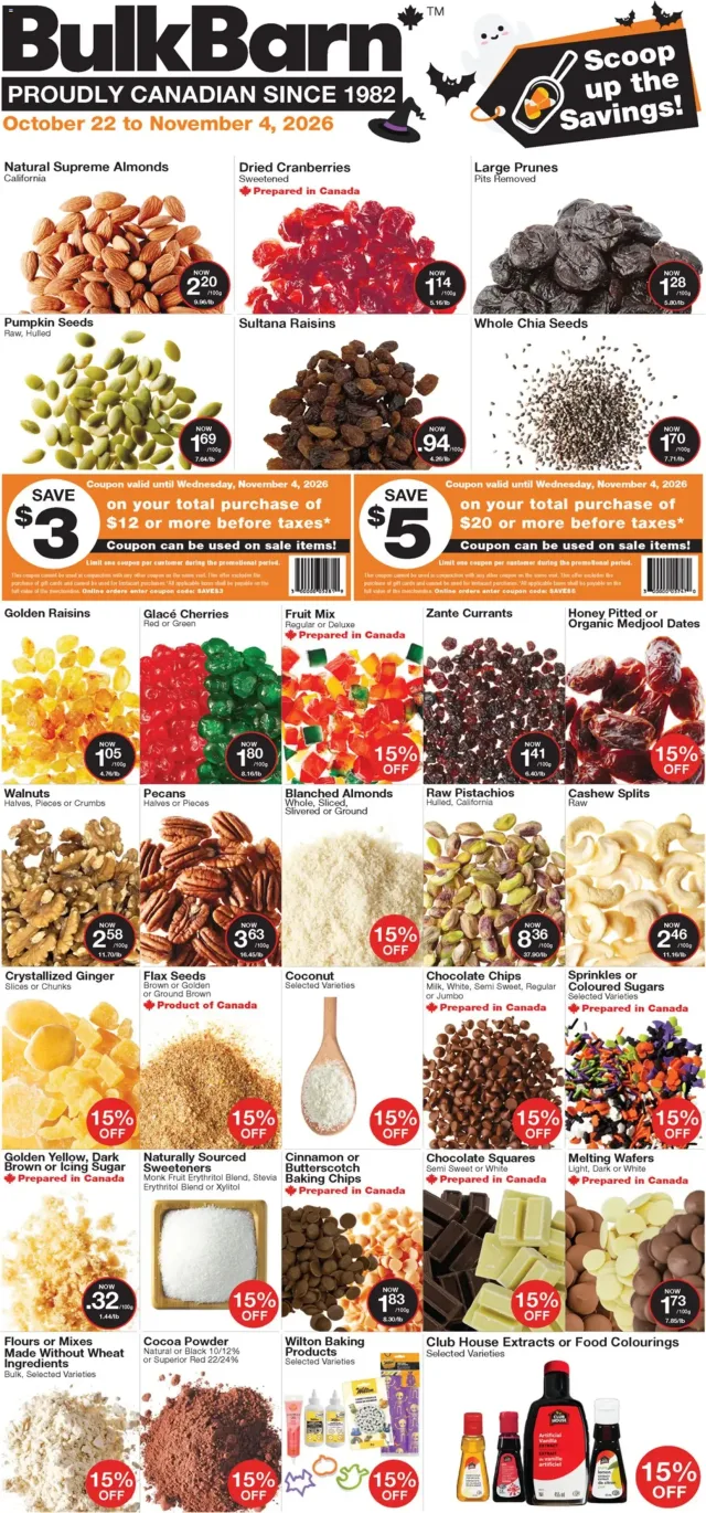 Bulk Barn – Bulk Barn Flyer (22.10.2026 – 04.11.2026)