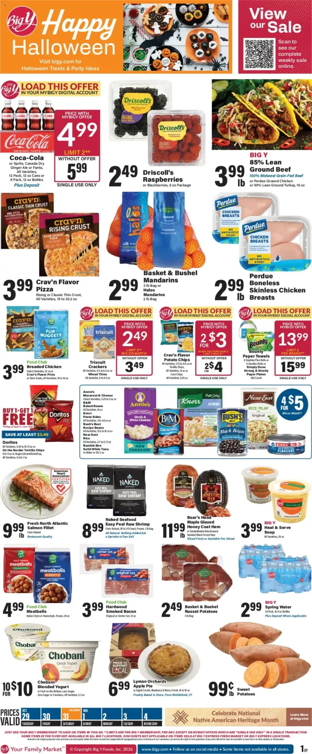 Big Y – Big Y Weekly Ad (29.10.2026 – 04.11.2026)