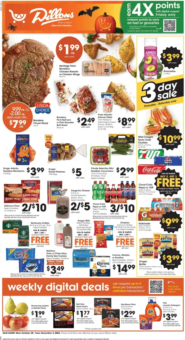 Dillons – Dillons Weekly Ad (28.10.2026 – 03.11.2026)