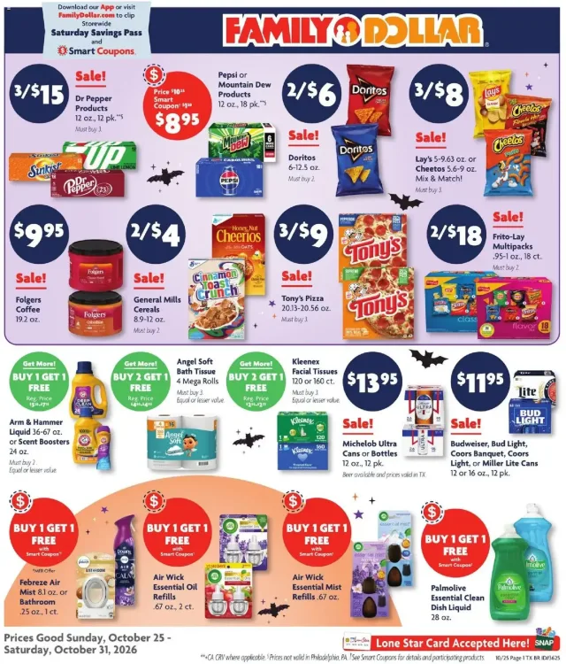 Family Dollar – Family Dollar Weekly Ad (25.10.2026 – 31.10.2026)