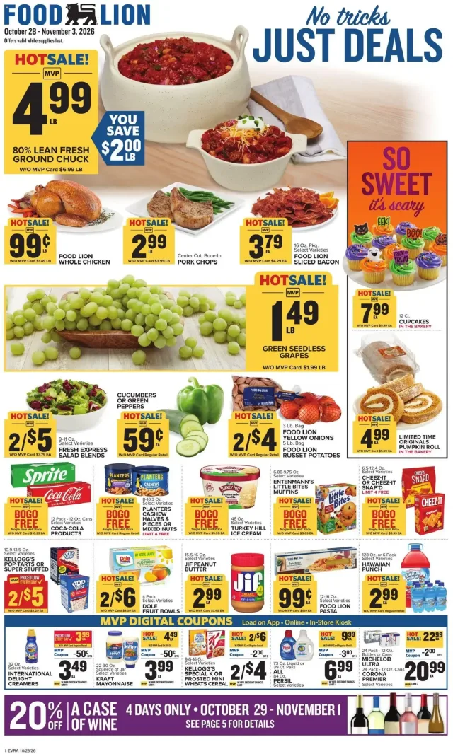 Food Lion – Food Lion Weekly Ad (28.10.2026 – 03.11.2026)