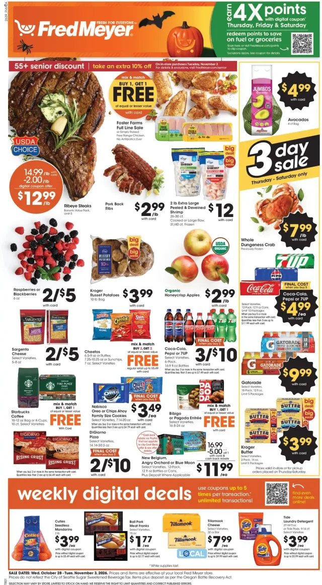 Fred Meyer – Fred Meyer Weekly Ad (28.10.2026 – 03.11.2026)