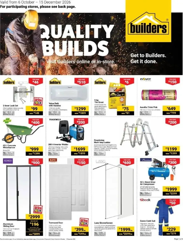 Builders – Builders Catalogue (06.10.2026 – 15.12.2026)