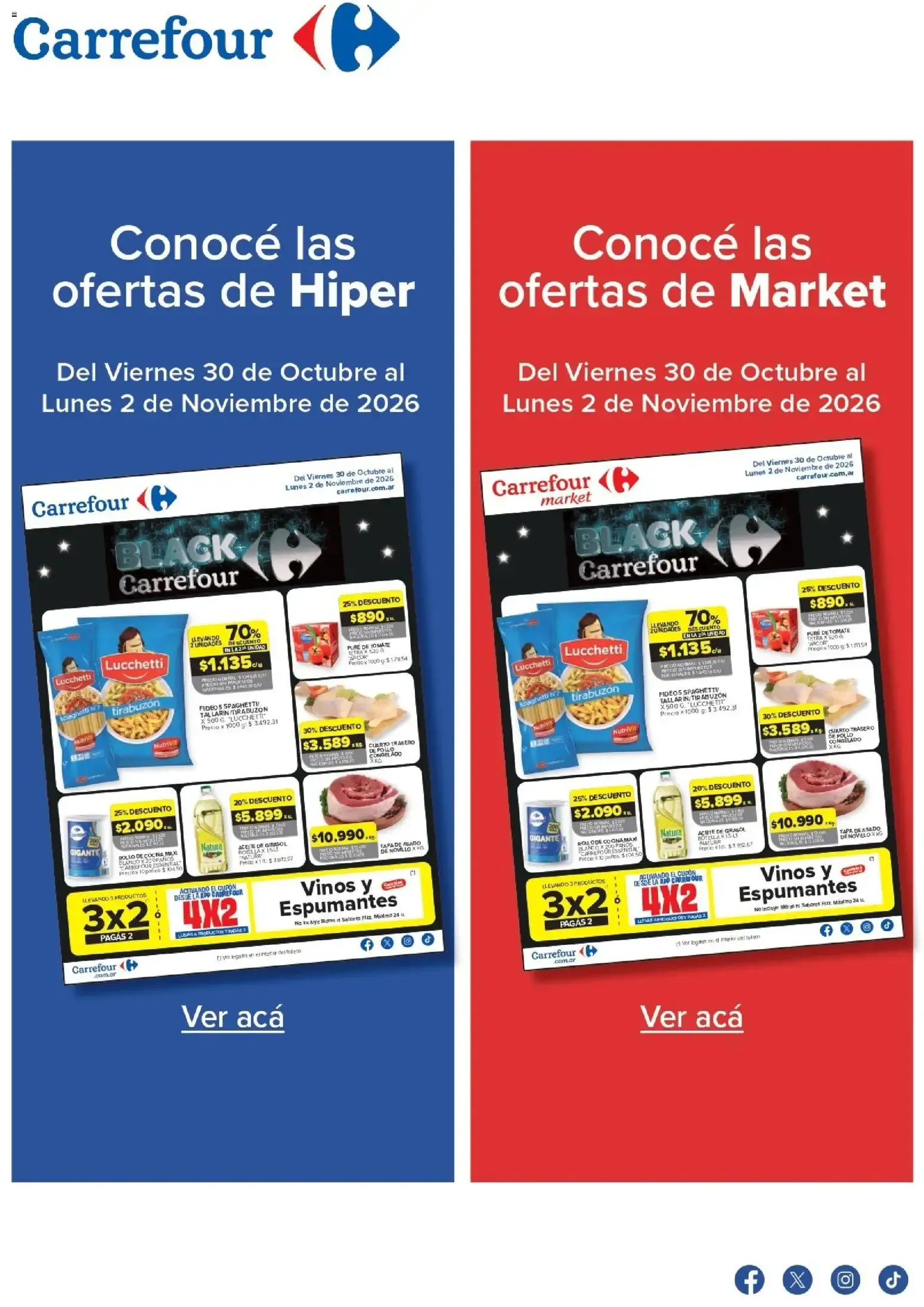 Carrefour – Carrefour catálogo (30.10.2026 – 02.11.2026)