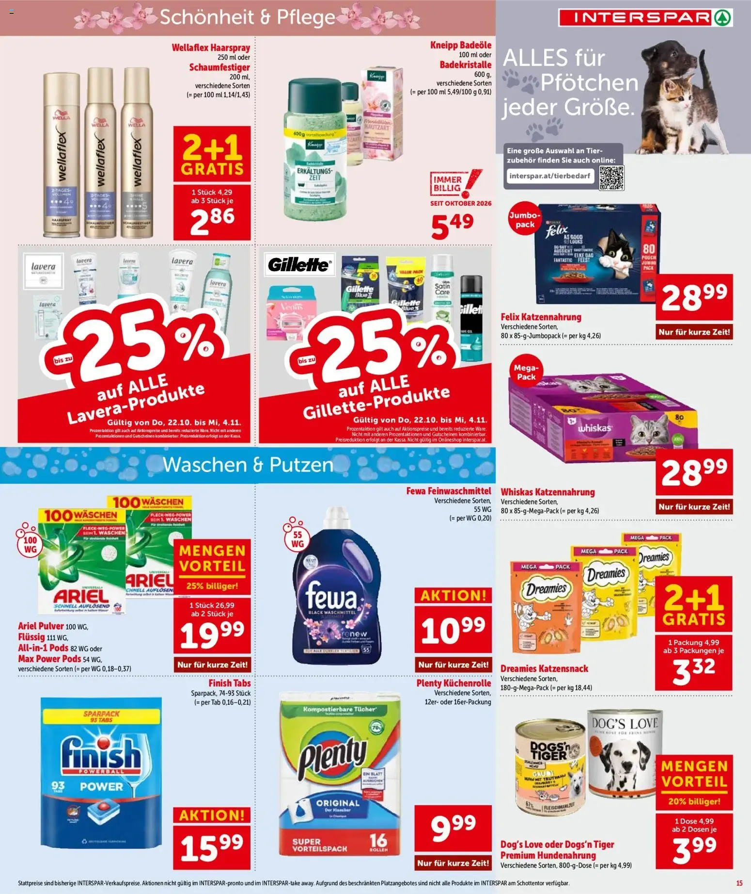 Interspar – Interspar Prospekt (22.10.2026 – 04.11.2026) – Seite 16