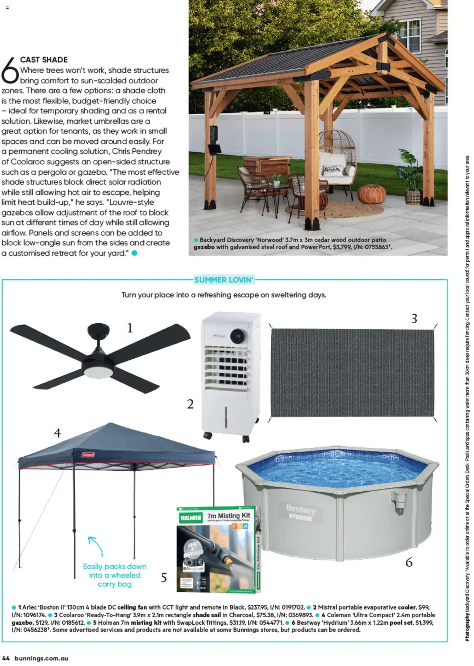 Bunnings Warehouse – Bunnings Warehouse Catalogue (01.10.2026 – 31.10.2026) – Page 44