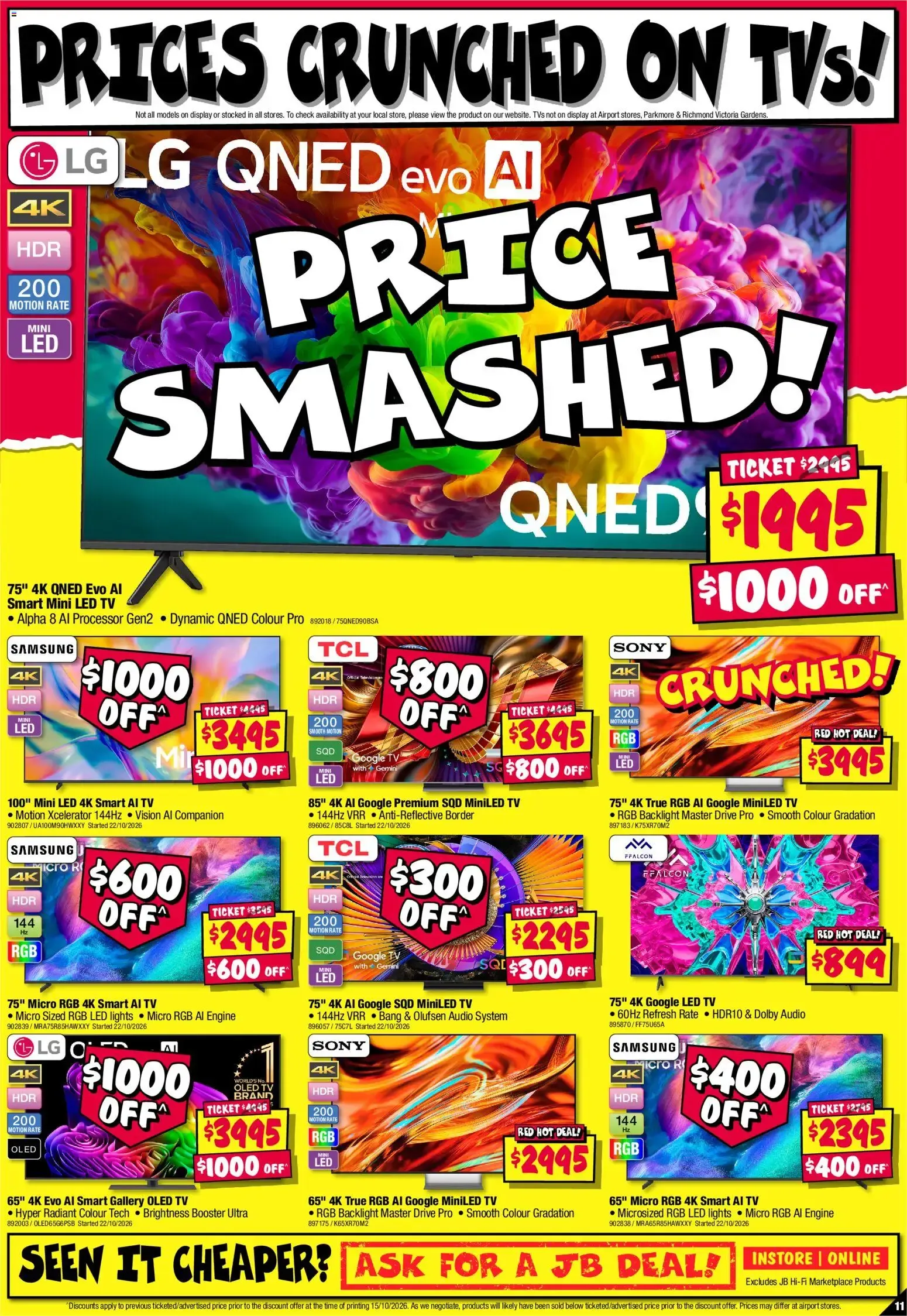 JB Hi-Fi – JB Hi-Fi Catalogue (29.10.2026 – 04.11.2026) – Page 11