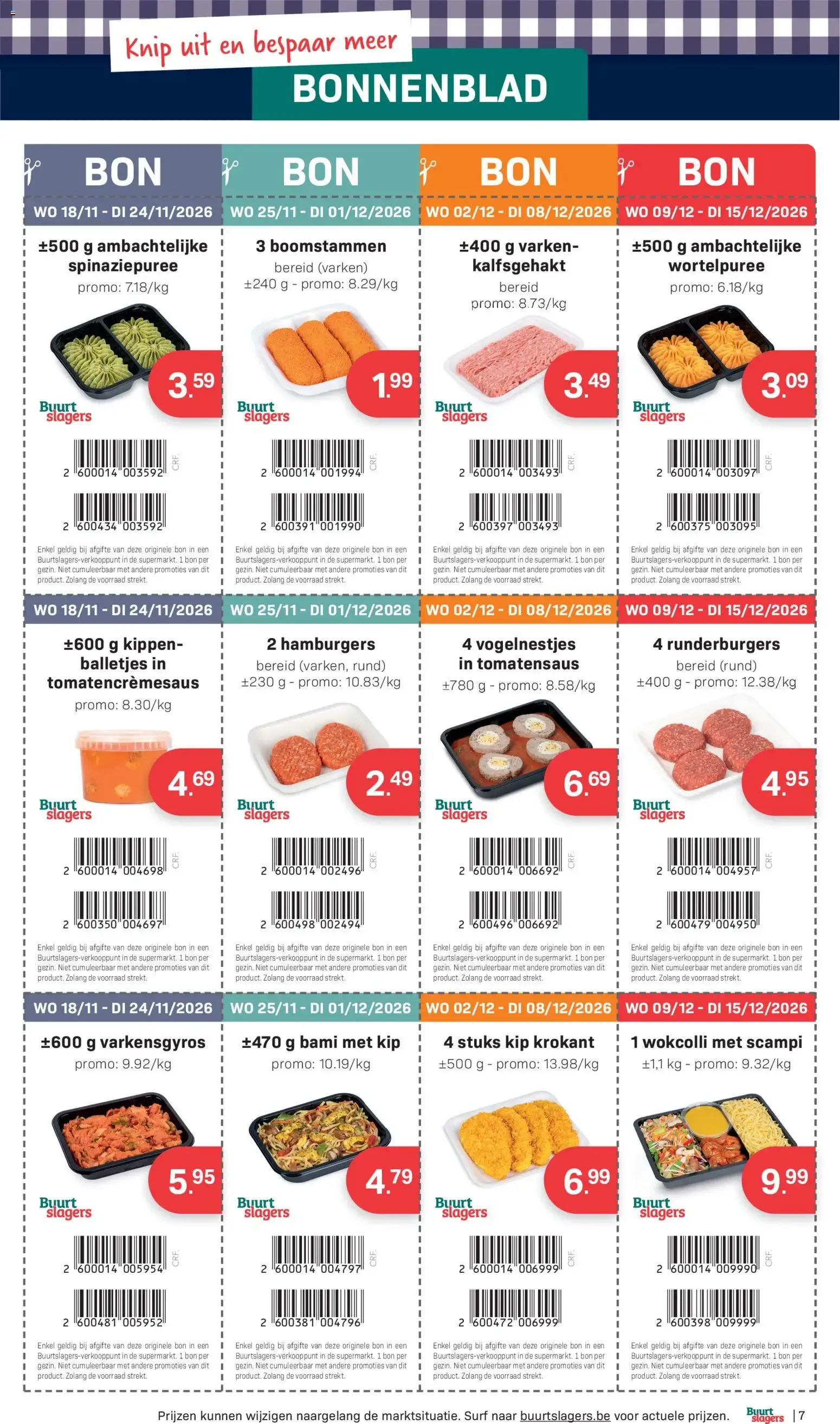 Buurtslagers – Buurtslagers folder (28.10.2026 – 15.12.2026) – Pagina 7