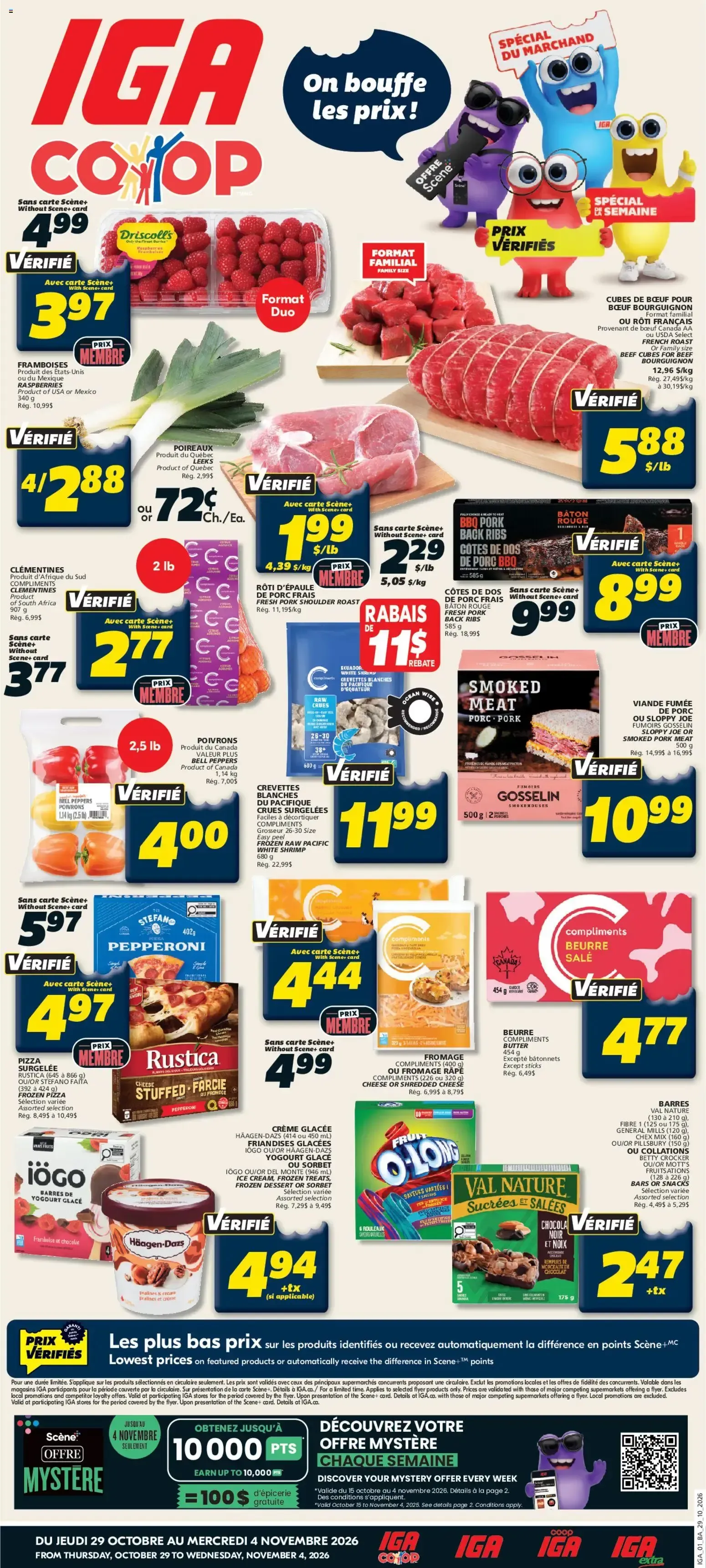 IGA – IGA Flyer (29.10.2026 – 04.11.2026)