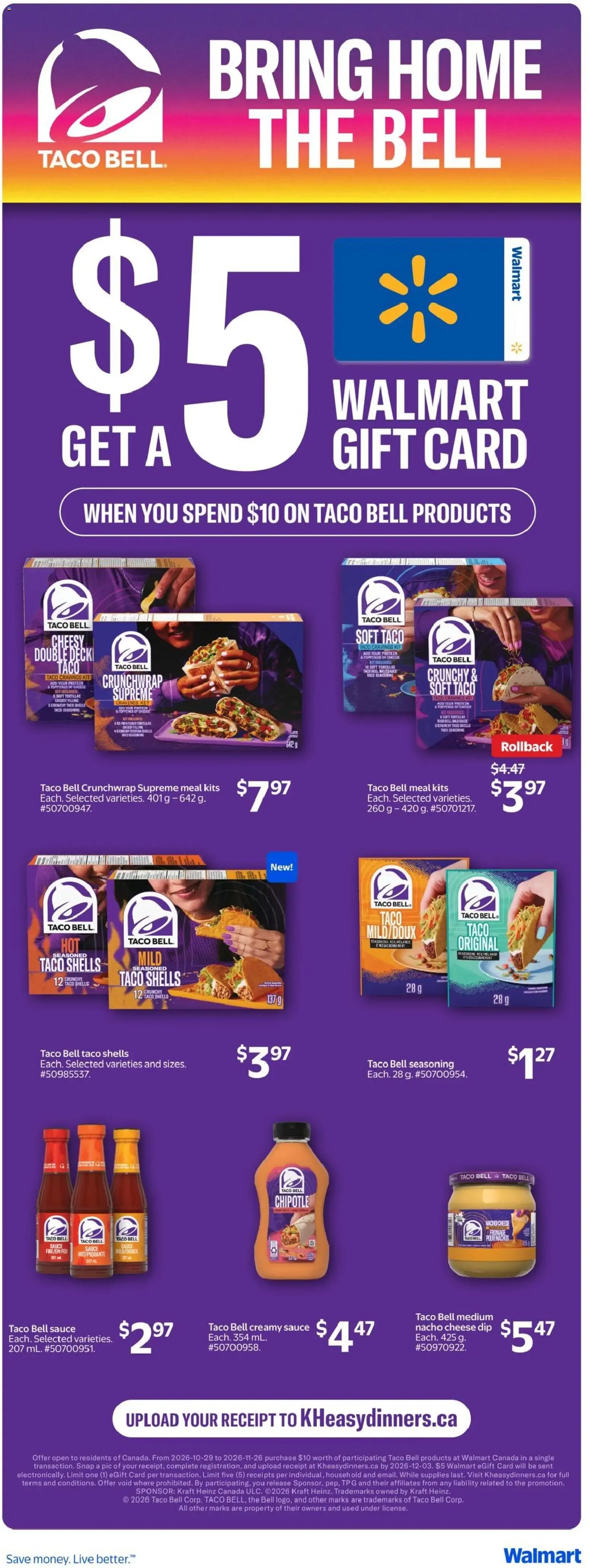Walmart – Walmart Flyer (29.10.2026 – 04.11.2026) – Page 12