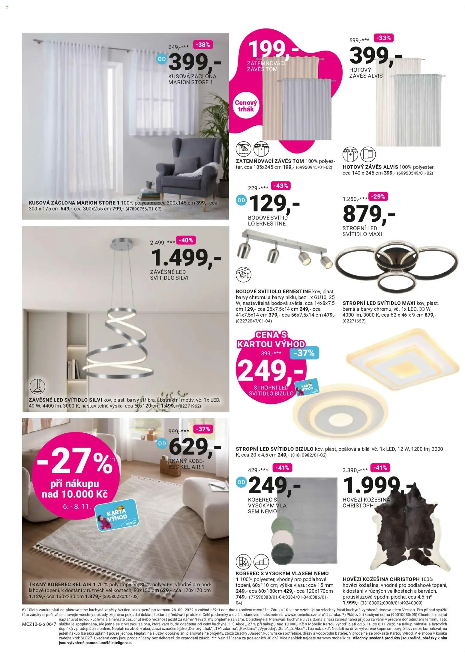 Möbelix – Möbelix leták (26.10.2026 – 08.11.2026) – Strana 6