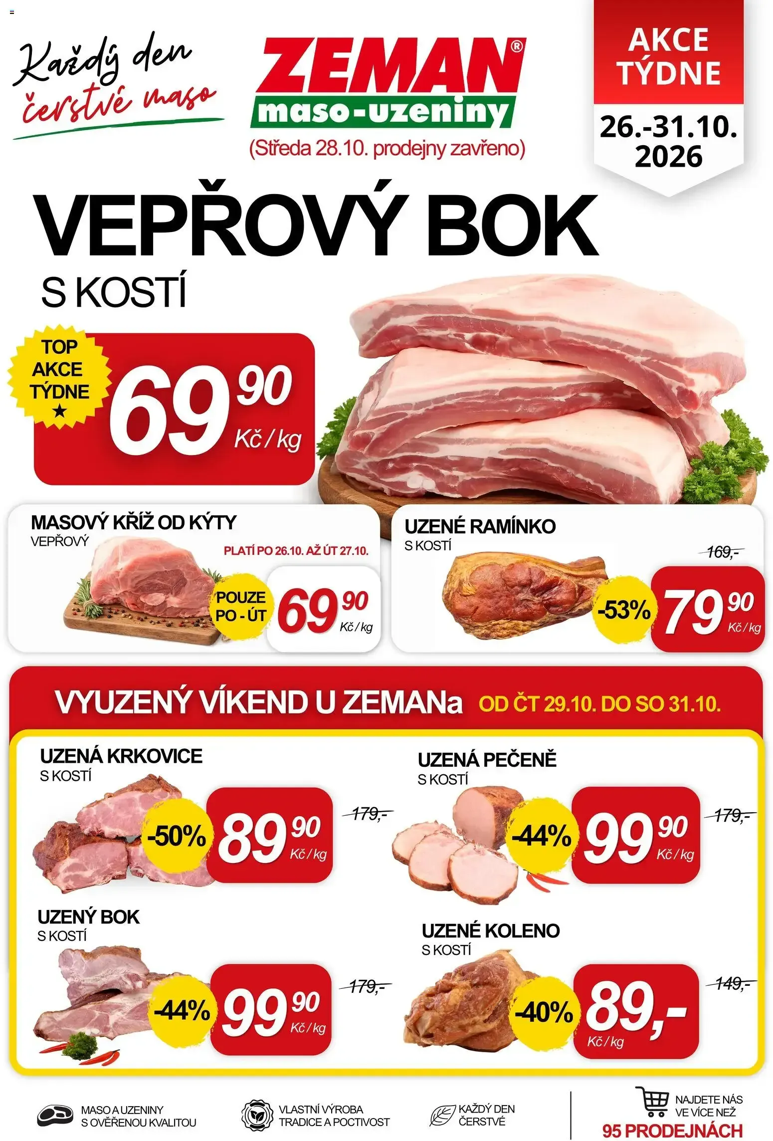 Prodejny Zeman – Prodejny Zeman leták (26.10.2026 – 31.10.2026)