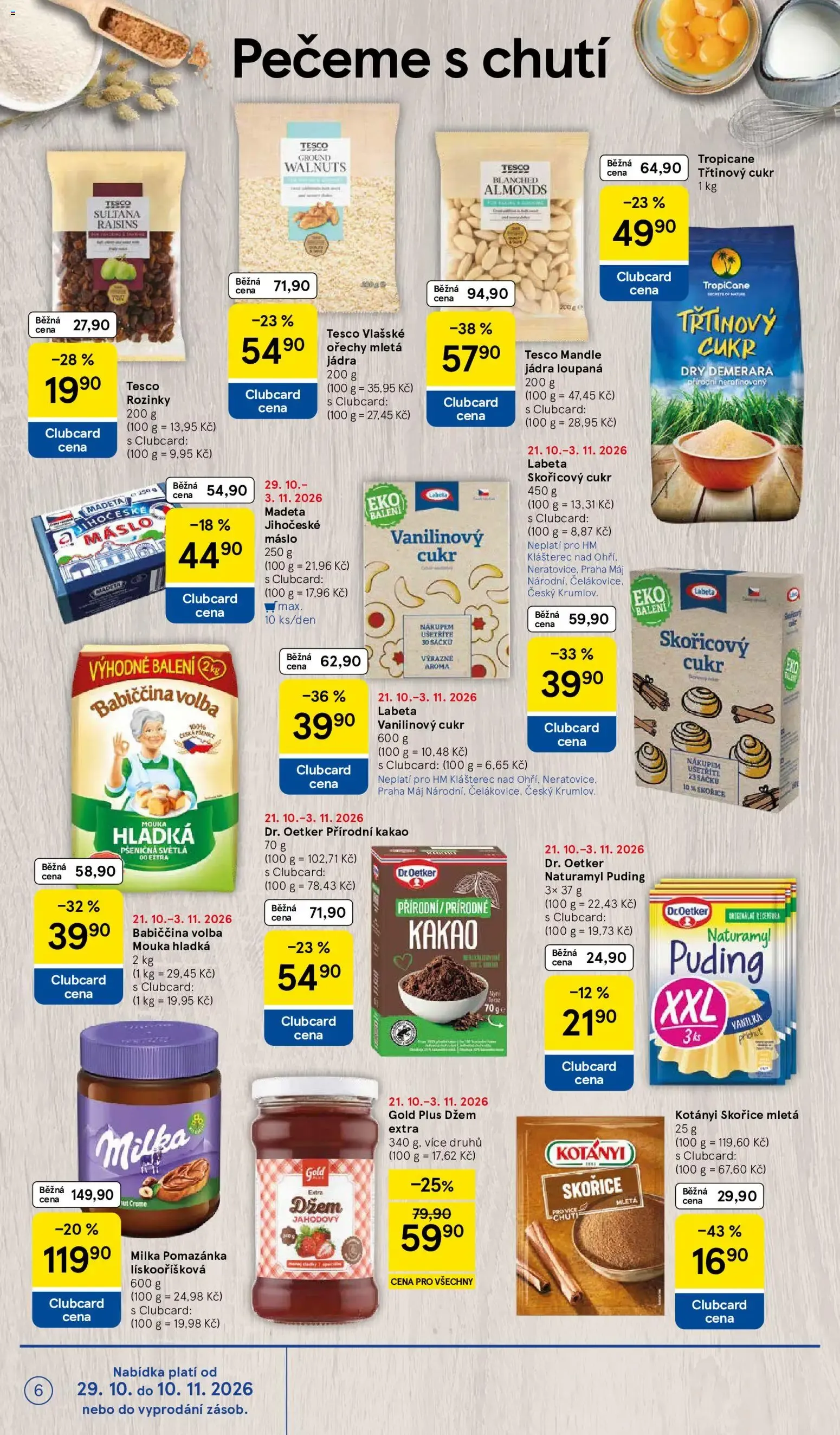 Tesco – Tesco leták (29.10.2026 – 03.11.2026) – Strana 6