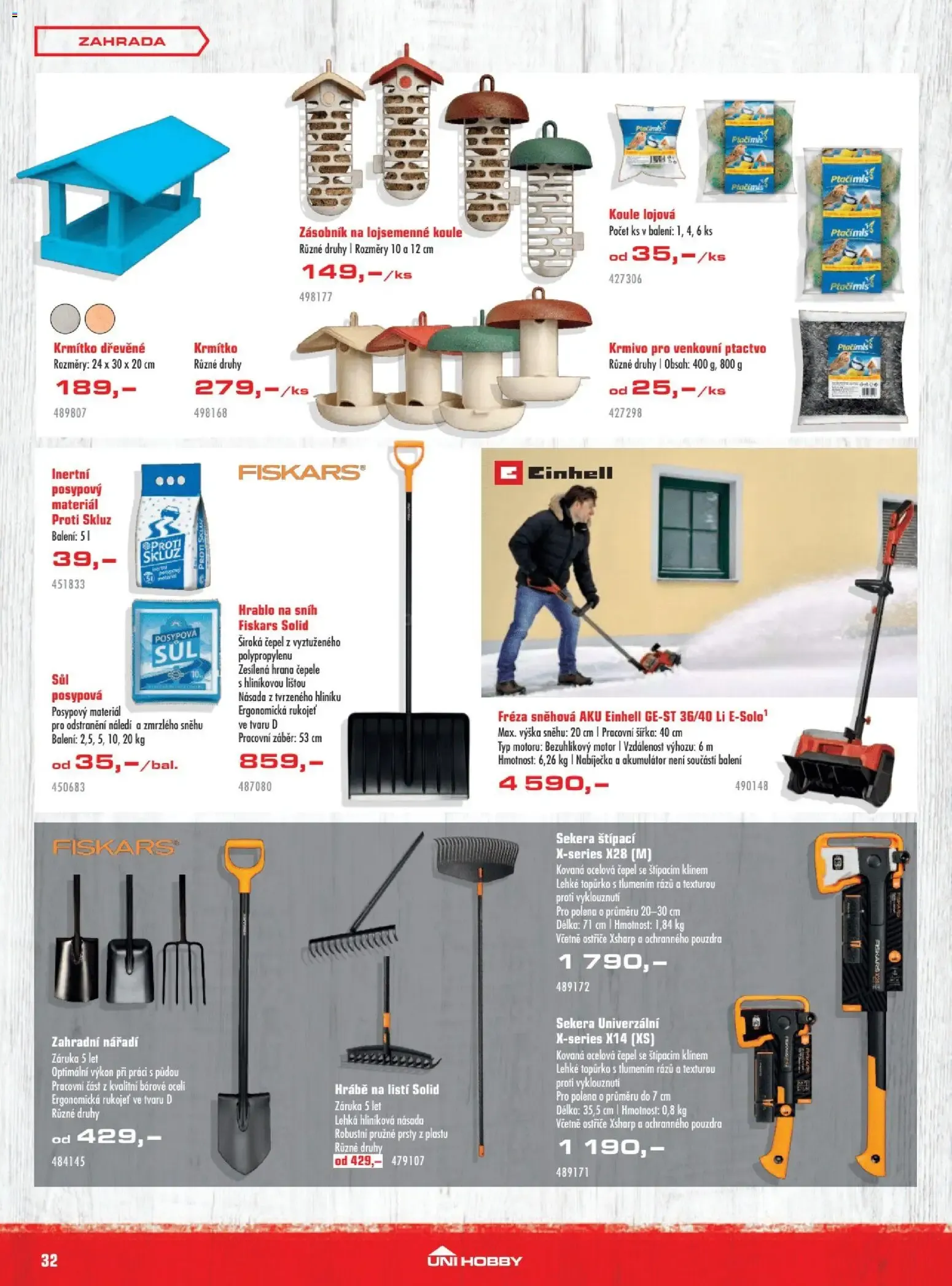 Uni Hobby – Uni Hobby leták (29.10.2026 – 22.11.2026) – Strana 32