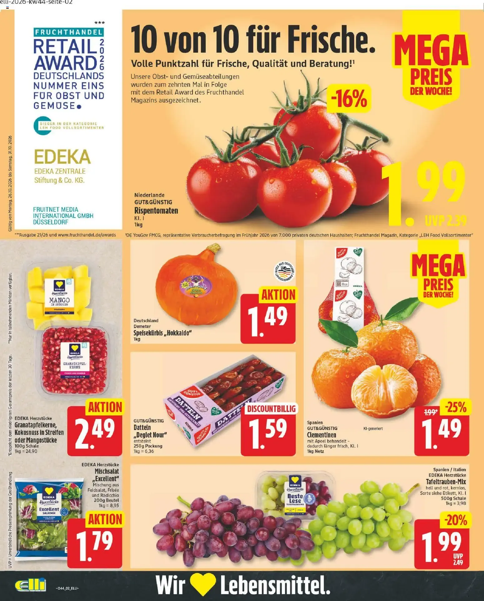 Elli Markt – Elli Markt Prospekt (26.10.2026 – 31.10.2026) – Seite 2