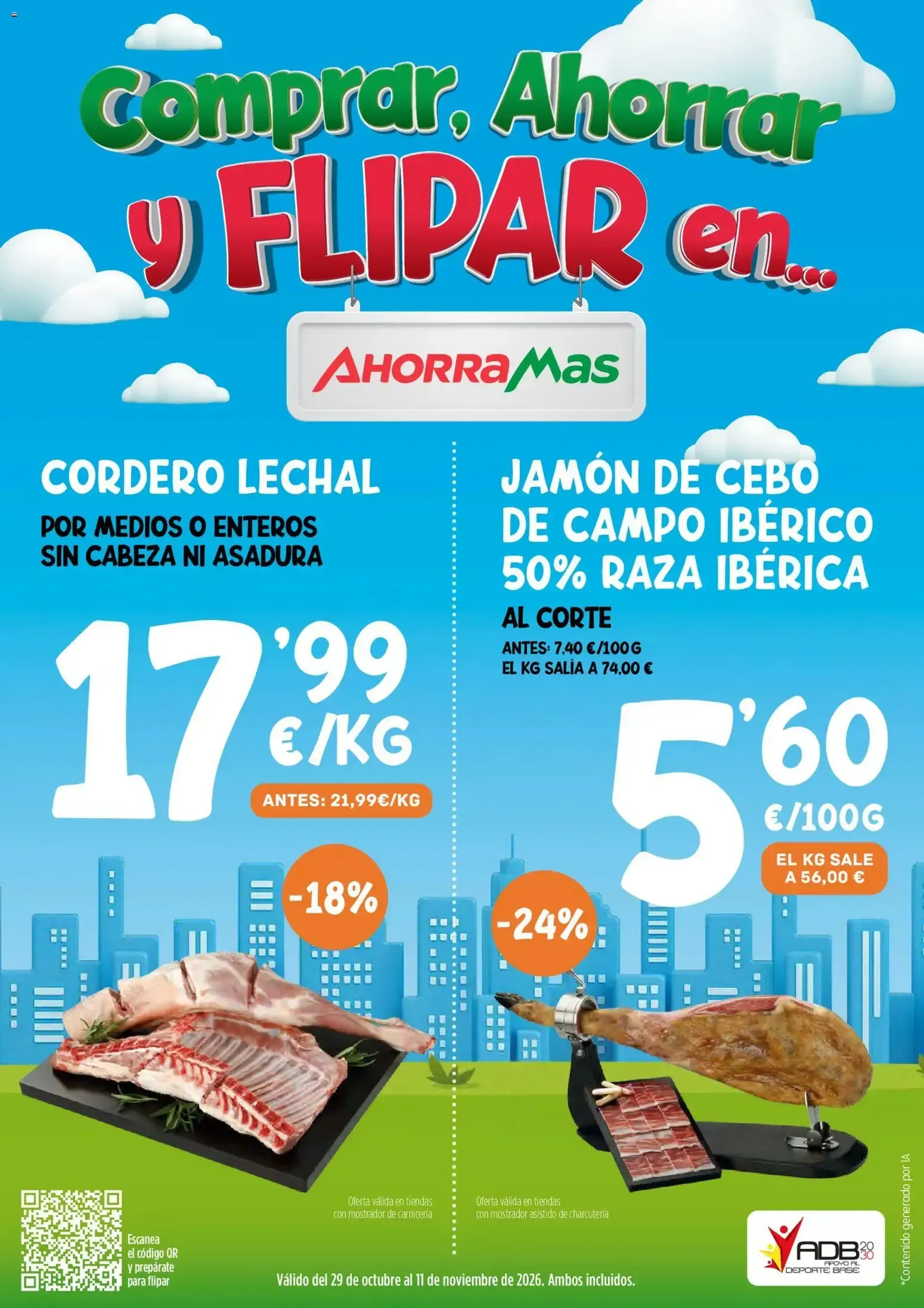 AhorraMas – AhorraMas folleto (29.10.2026 – 11.11.2026)