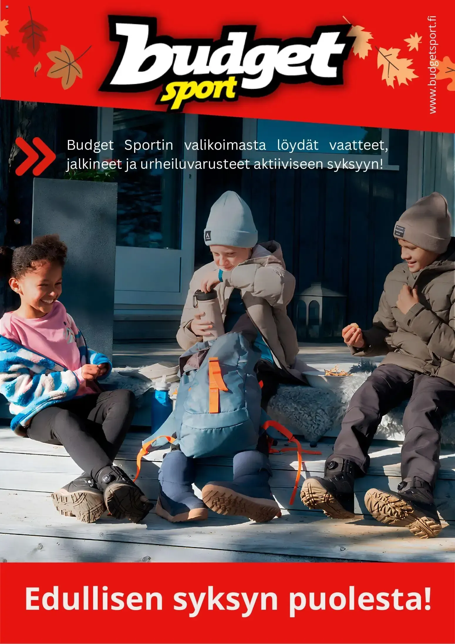 Budget Sport – Budget Sport mainoslehti (14.10.2026 – 12.11.2026)