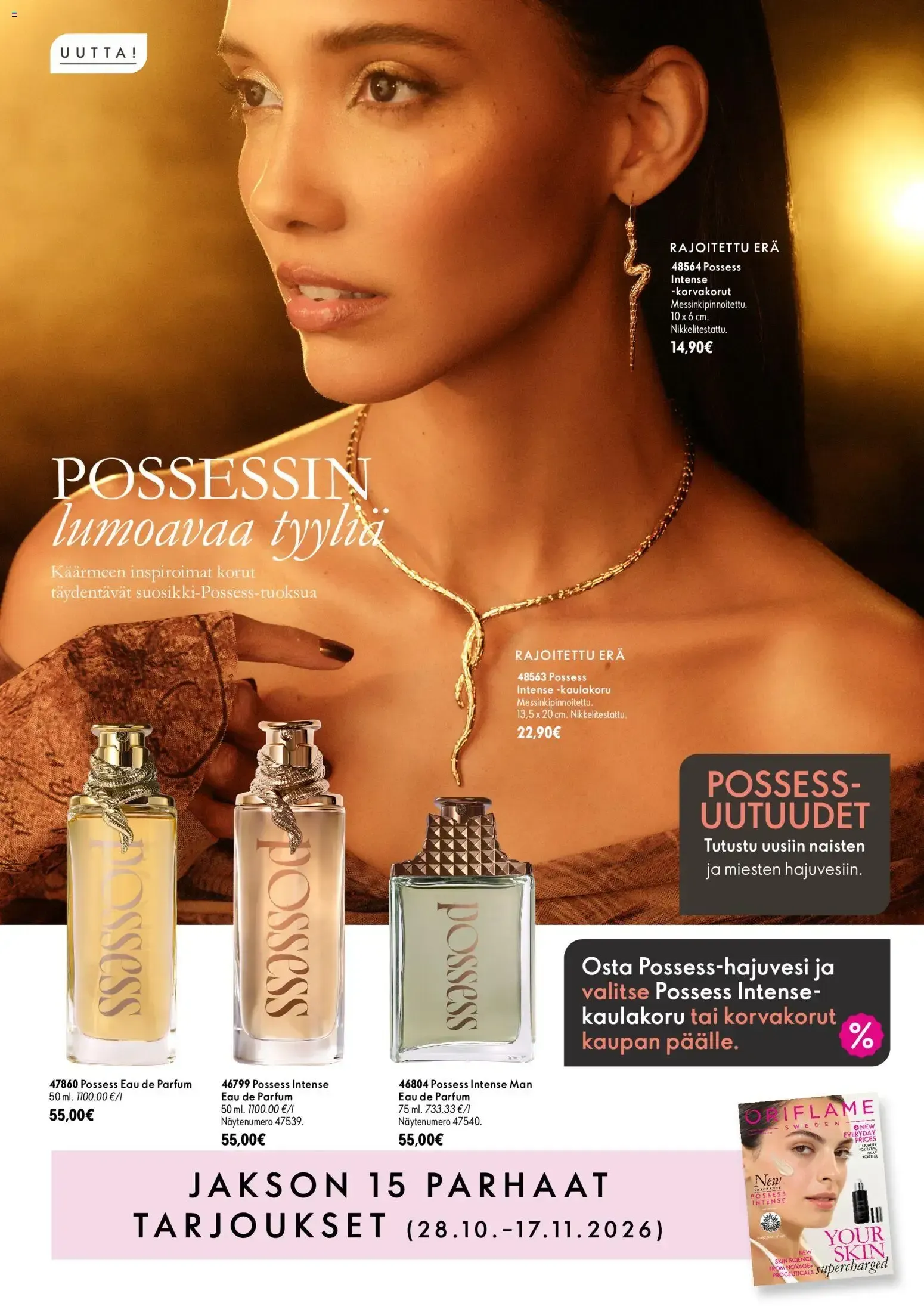 Oriflame – Oriflame tarjouslehti (28.10.2026 – 17.11.2026)