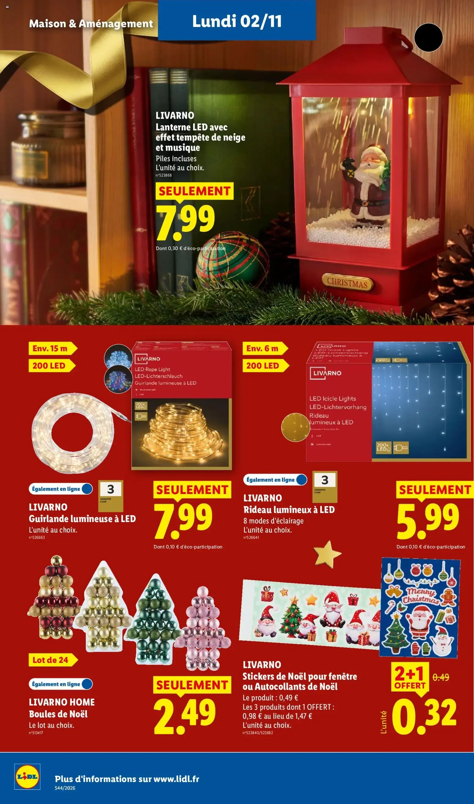 LIDL – LIDL catalogue (29.10.2026 – 04.11.2026) – Page 58