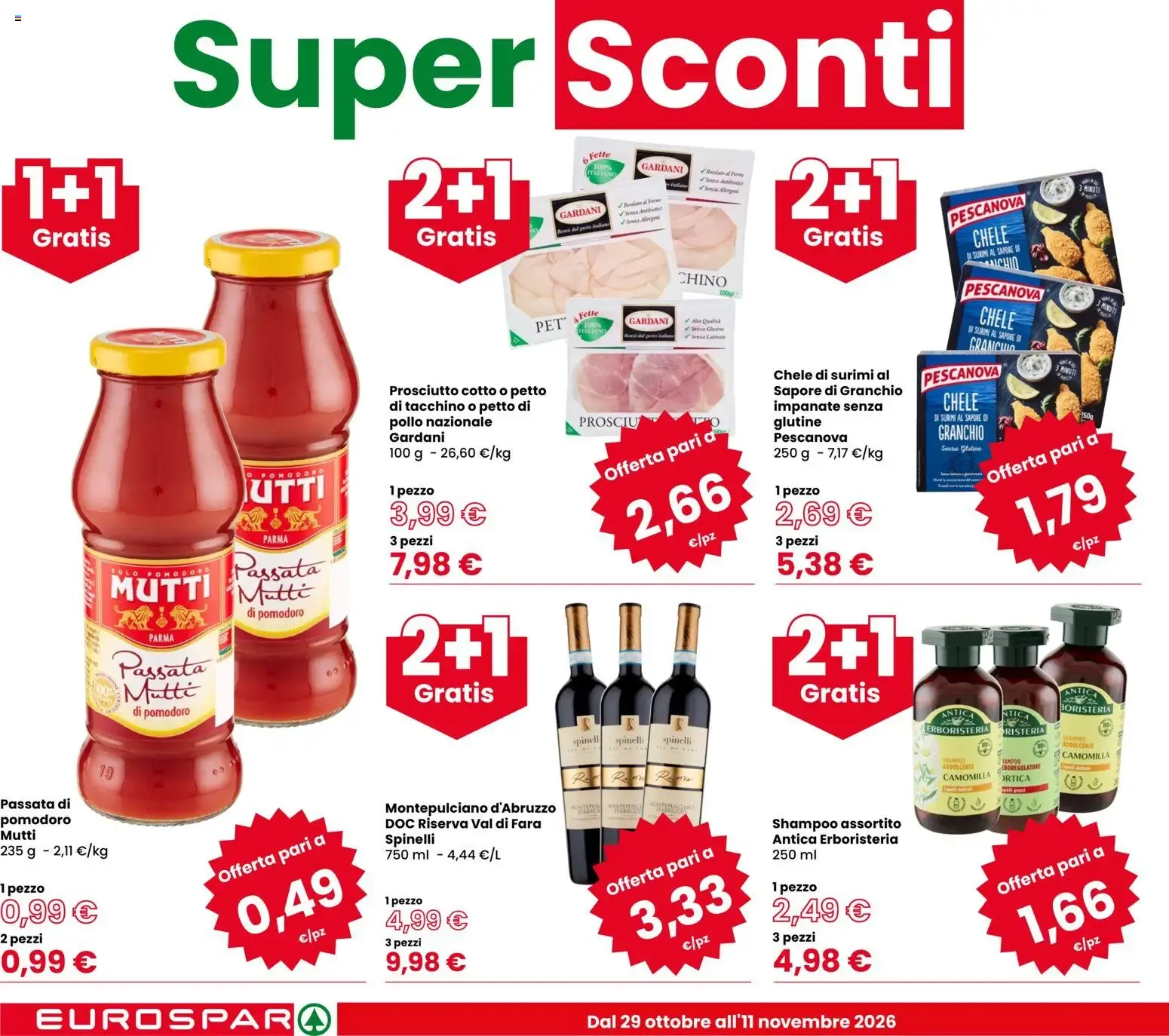 Eurospar – Eurospar volantino (29.10.2026 – 11.11.2026) – Pagina 2