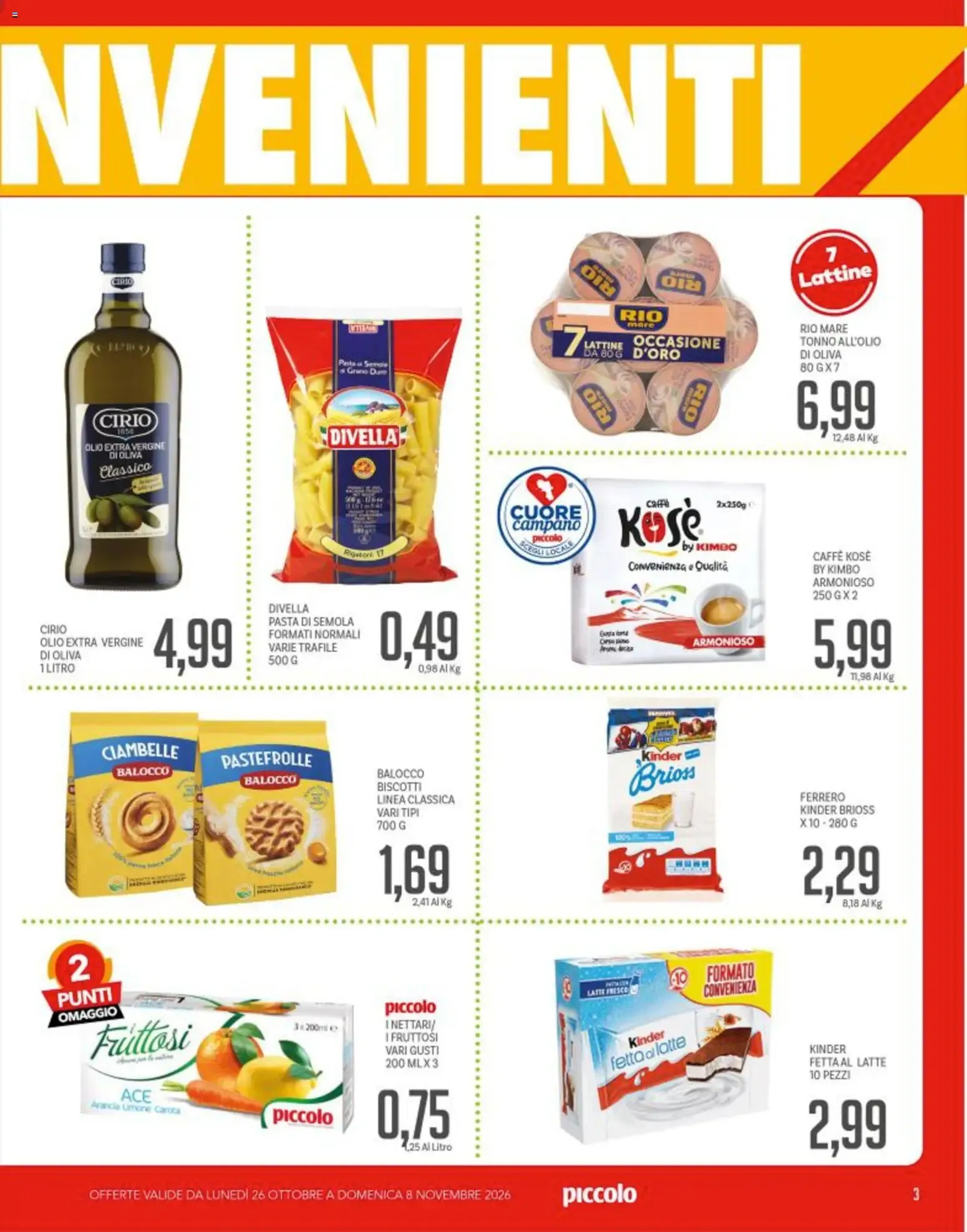 Piccolo – Piccolo volantino (26.10.2026 – 08.11.2026) – Pagina 3