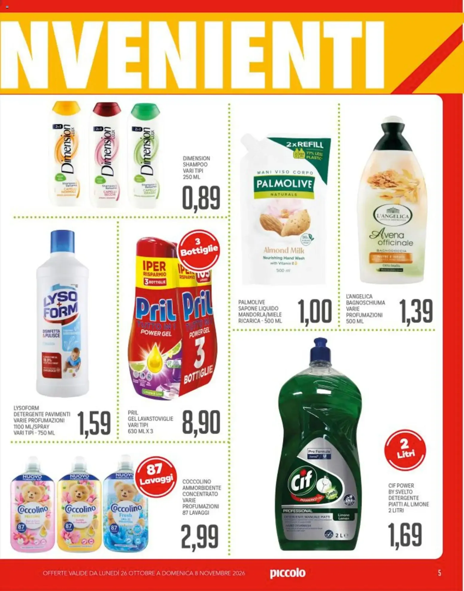 Piccolo – Piccolo volantino (26.10.2026 – 08.11.2026) – Pagina 5