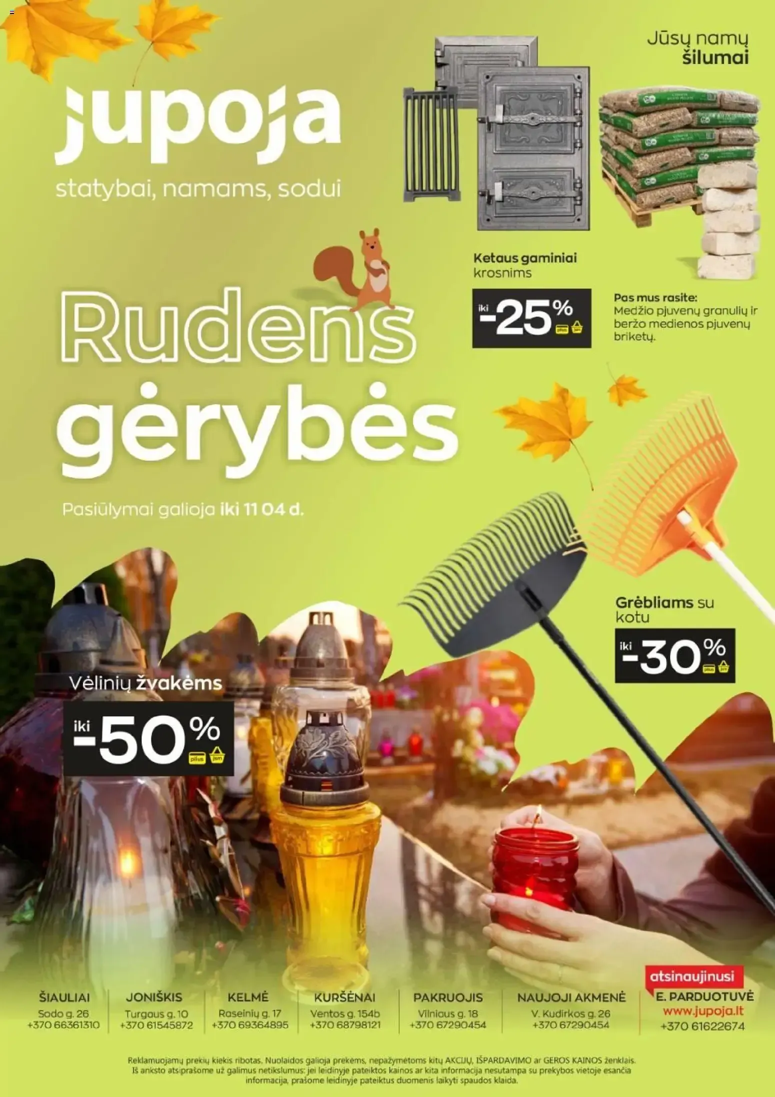 Jupoja – Jupoja leidinys (07.10.2026 – 04.11.2026)