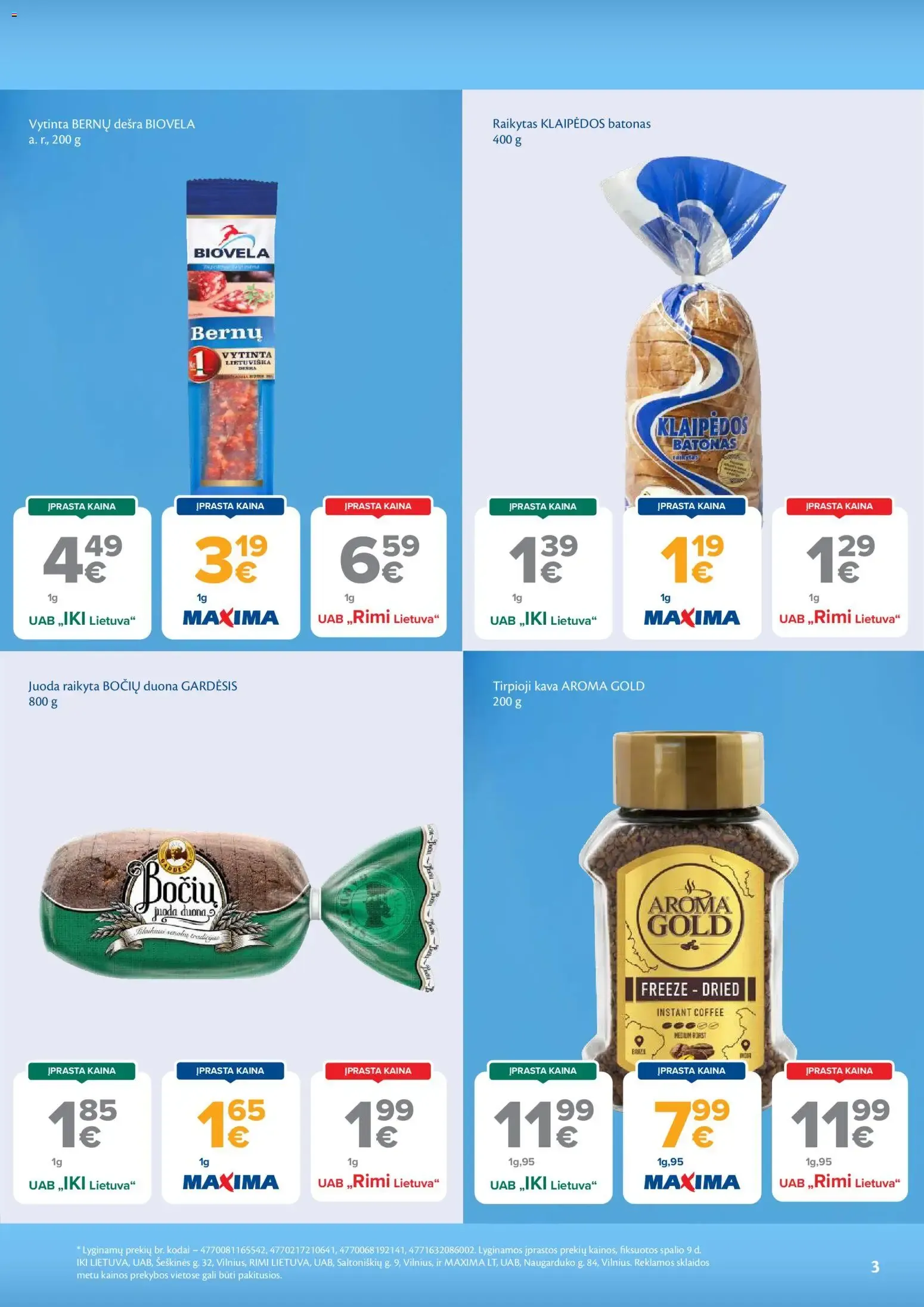 MAXIMA – MAXIMA leidinys (20.10.2026 – 26.10.2026) – Puslapis 3