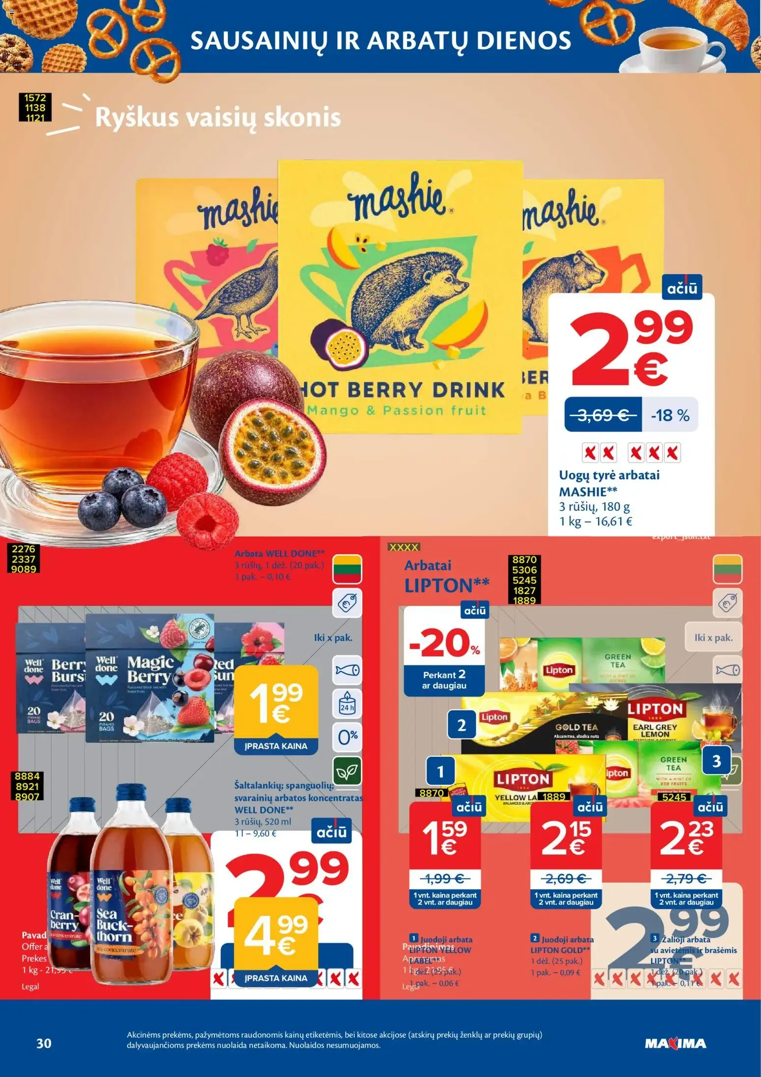 MAXIMA – MAXIMA leidinys (20.10.2026 – 26.10.2026) – Puslapis 30