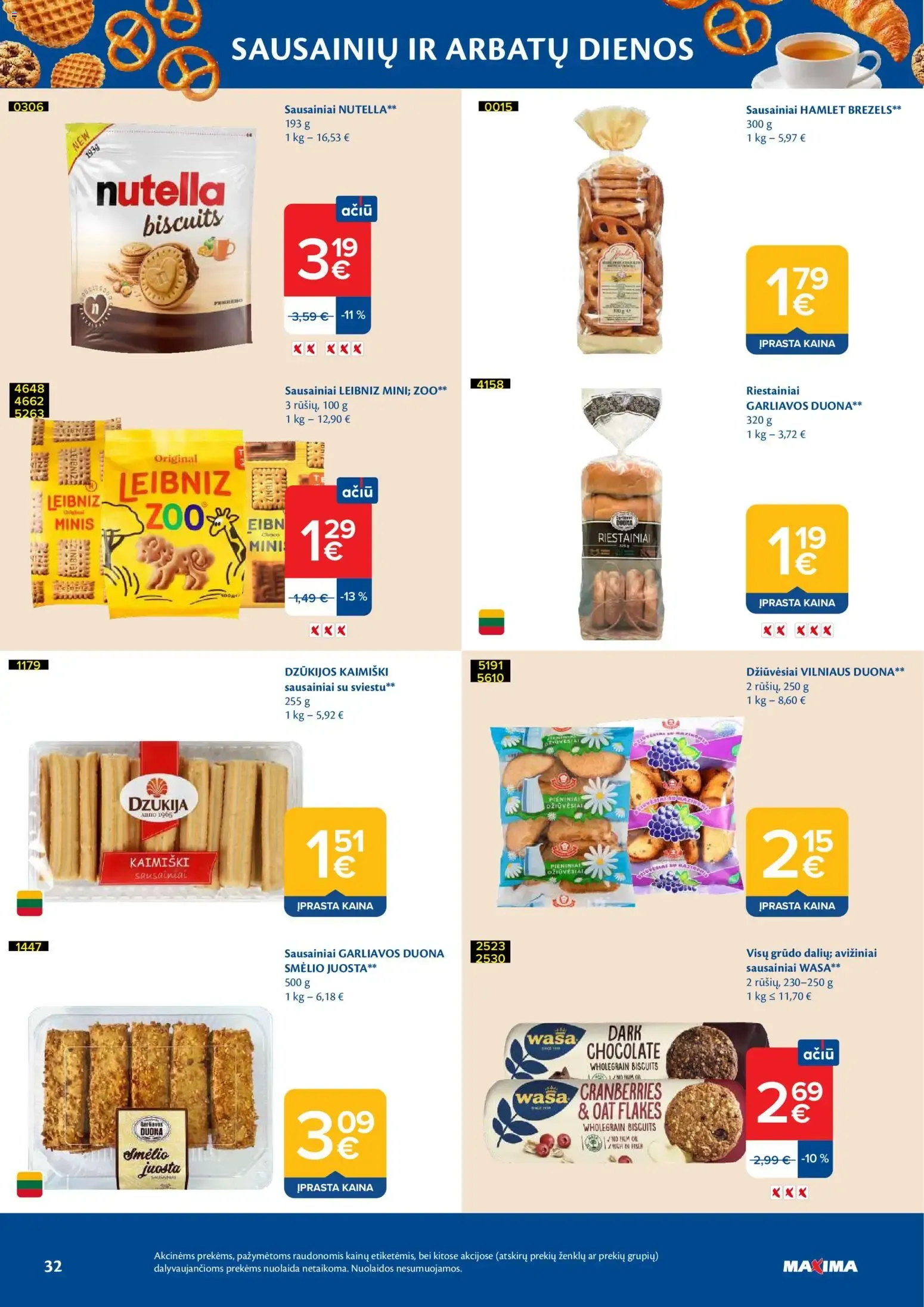 MAXIMA – MAXIMA leidinys (20.10.2026 – 26.10.2026) – Puslapis 32