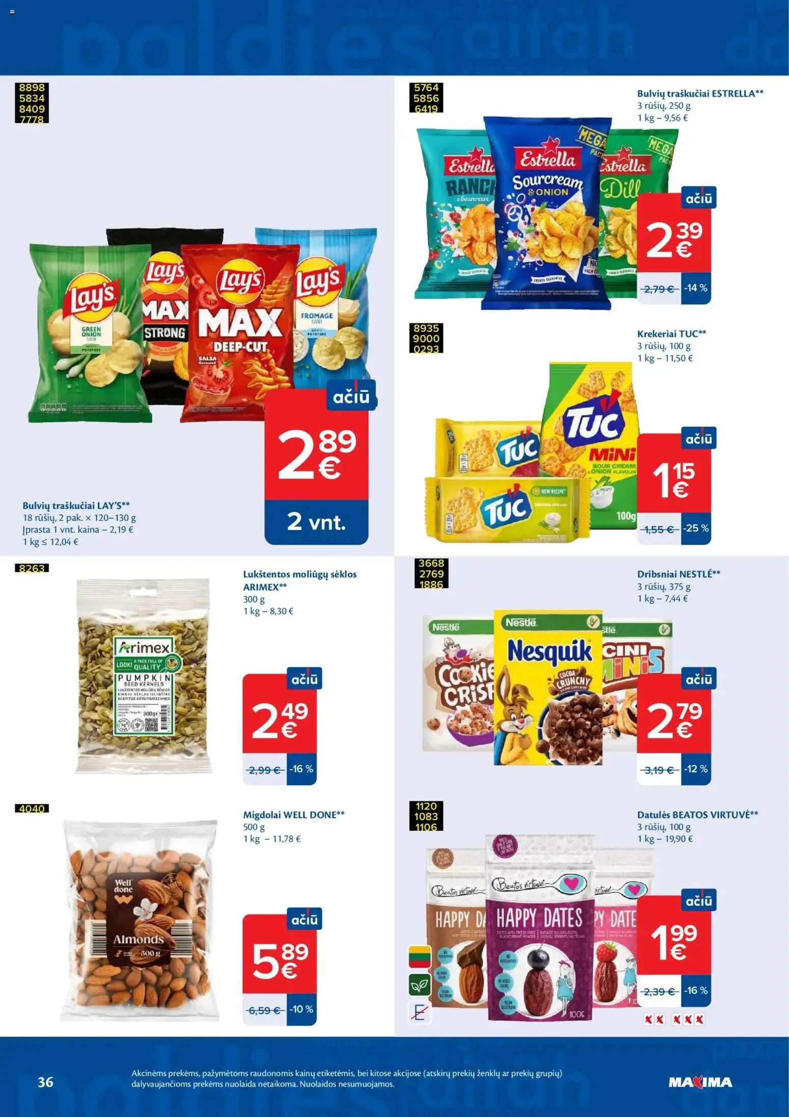 MAXIMA – MAXIMA leidinys (20.10.2026 – 26.10.2026) – Puslapis 36