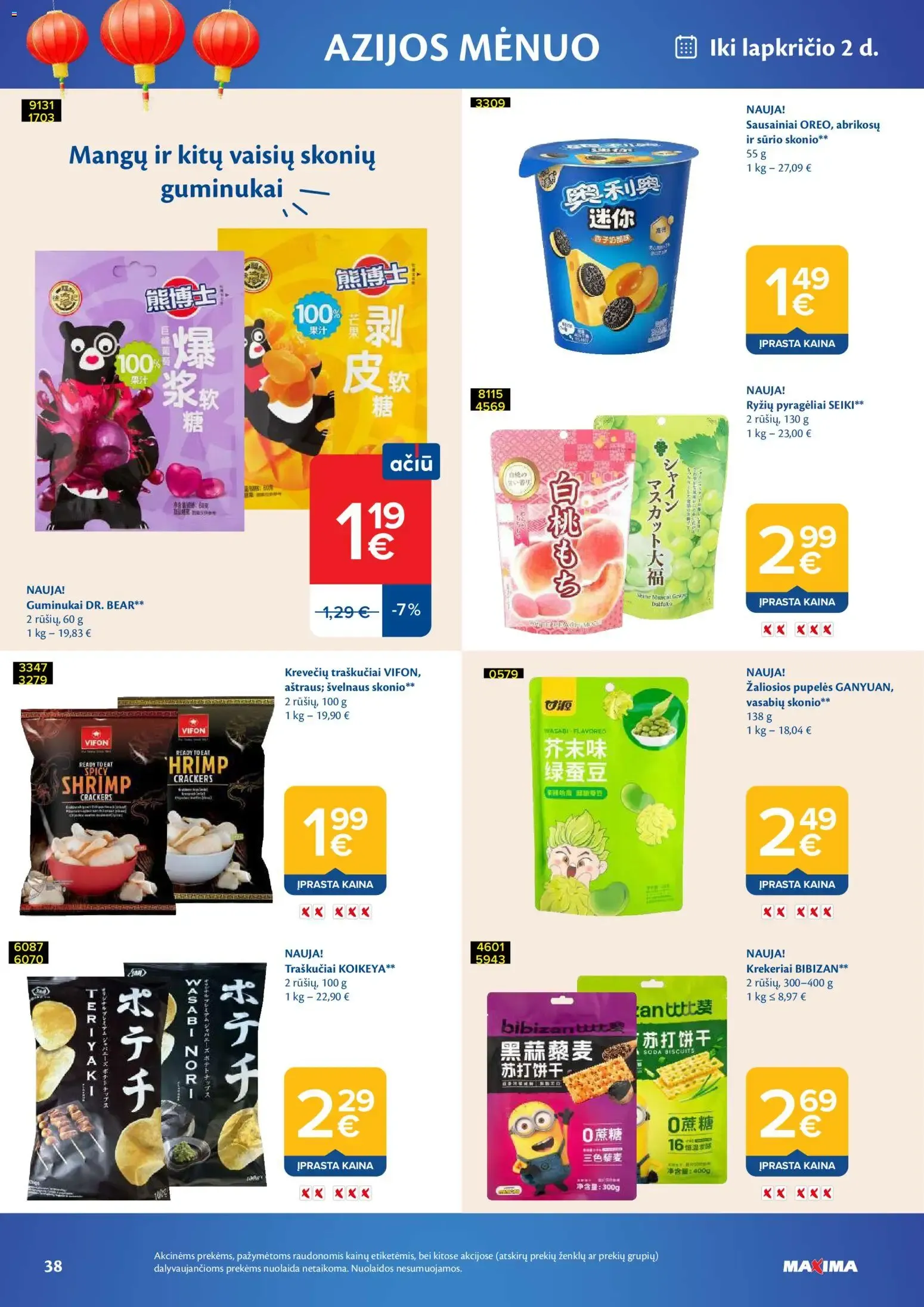 MAXIMA – MAXIMA leidinys (20.10.2026 – 26.10.2026) – Puslapis 38