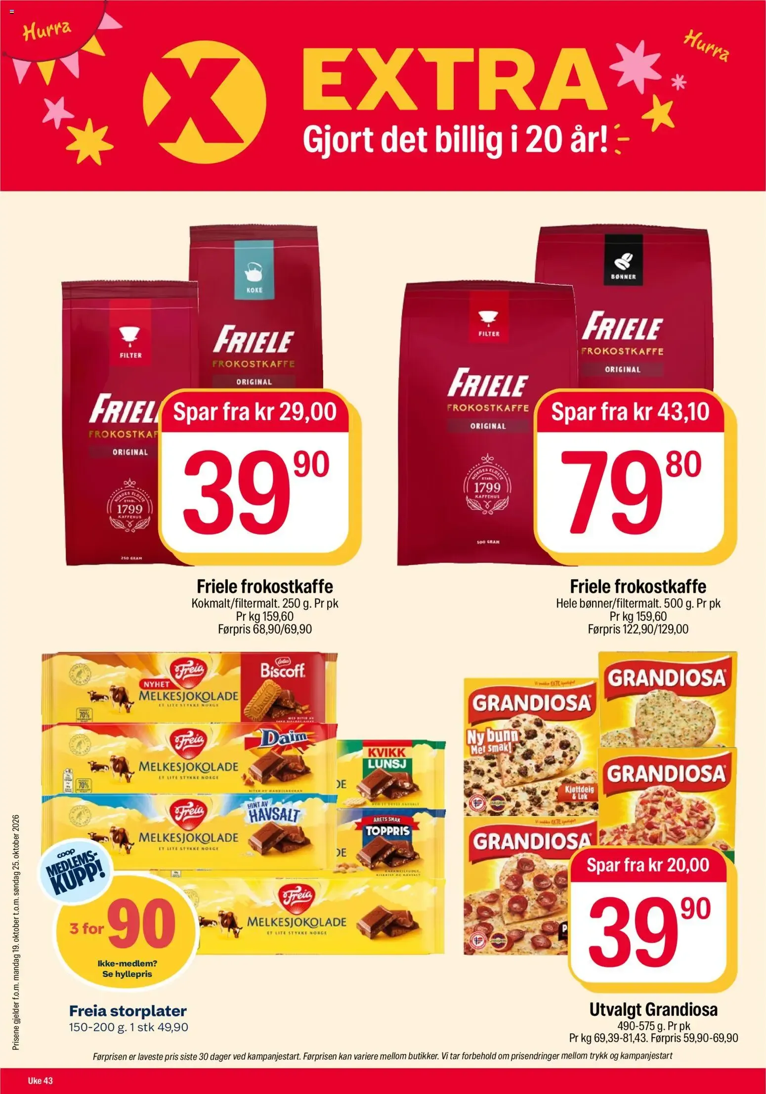 Coop Extra – Coop Extra kundeavis (19.10.2026 – 25.10.2026) – Side 4
