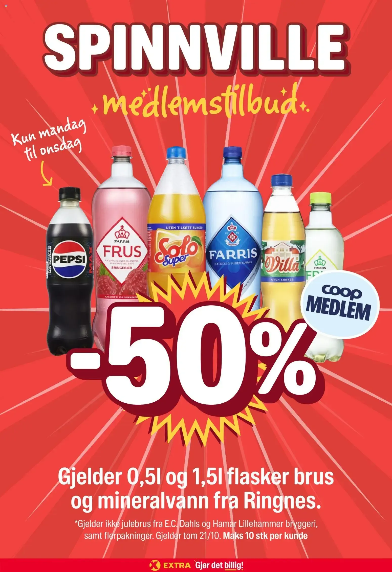Coop Extra – Coop Extra kundeavis (19.10.2026 – 25.10.2026)