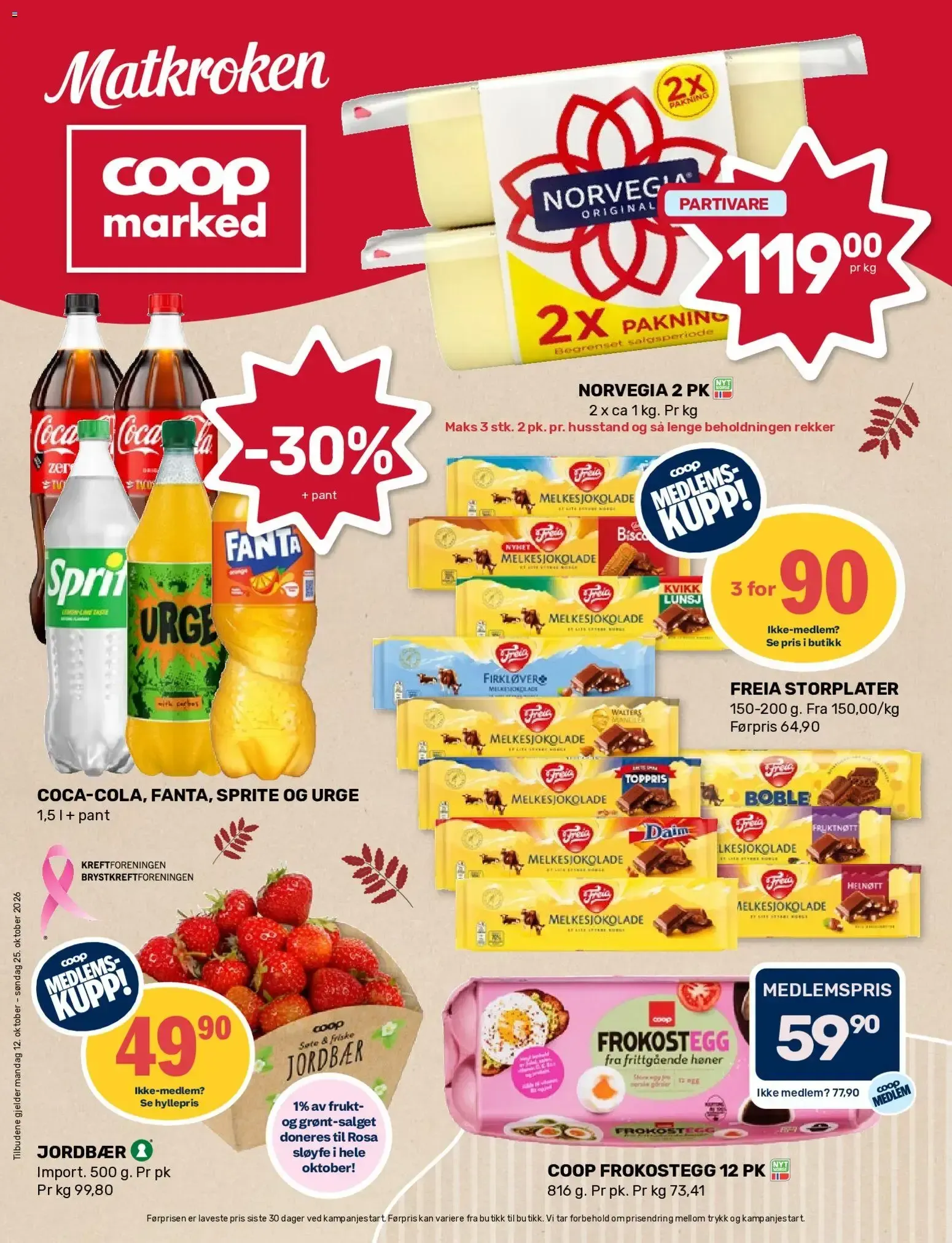 Coop Marked – Coop Marked kundeavis (19.10.2026 – 25.10.2026)