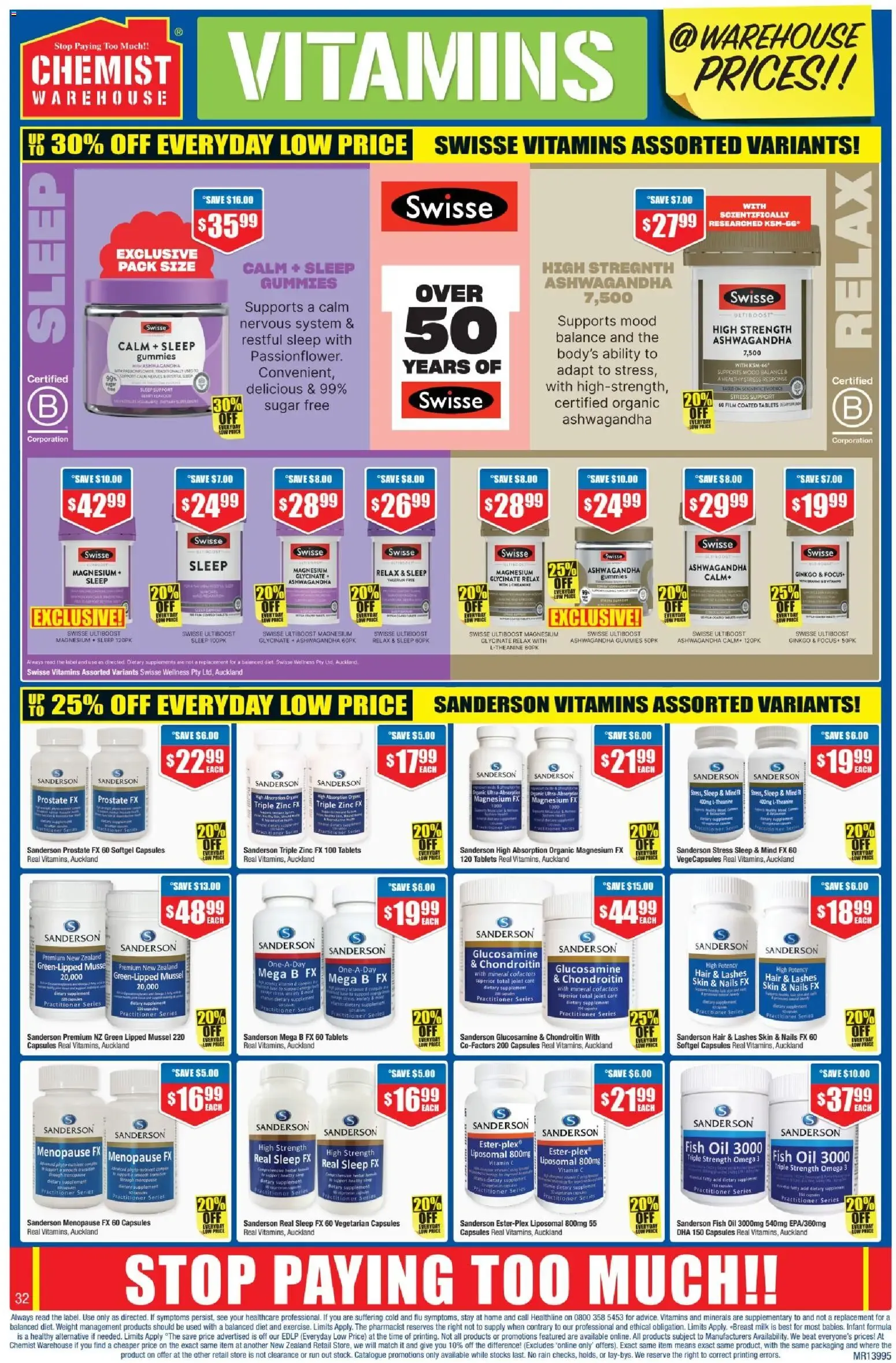 Chemist Warehouse – Chemist Warehouse Catalogue (29.10.2026 – 18.11.2026) – Page 32