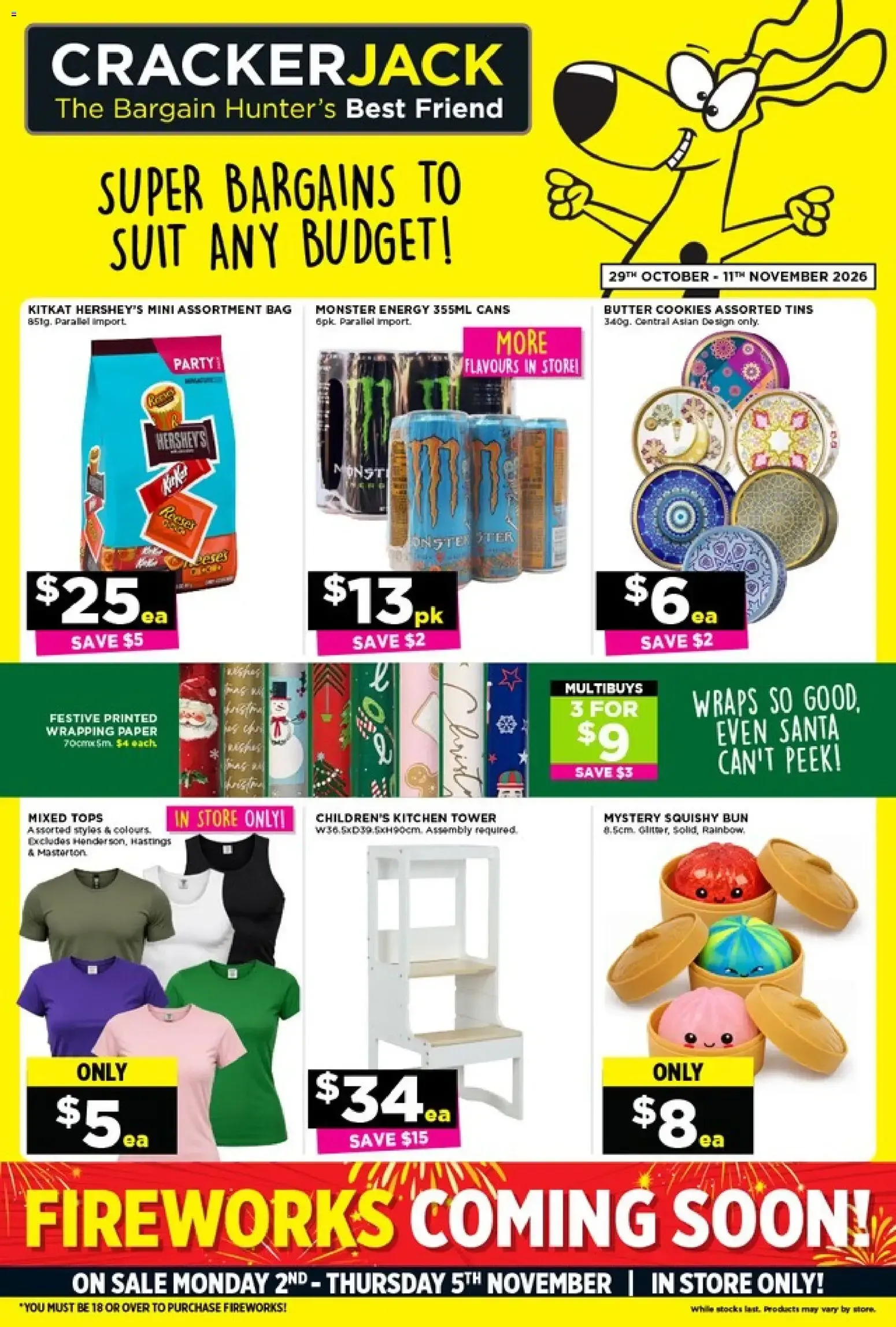 Crackerjack – Crackerjack Catalogue (29.10.2026 – 11.11.2026)