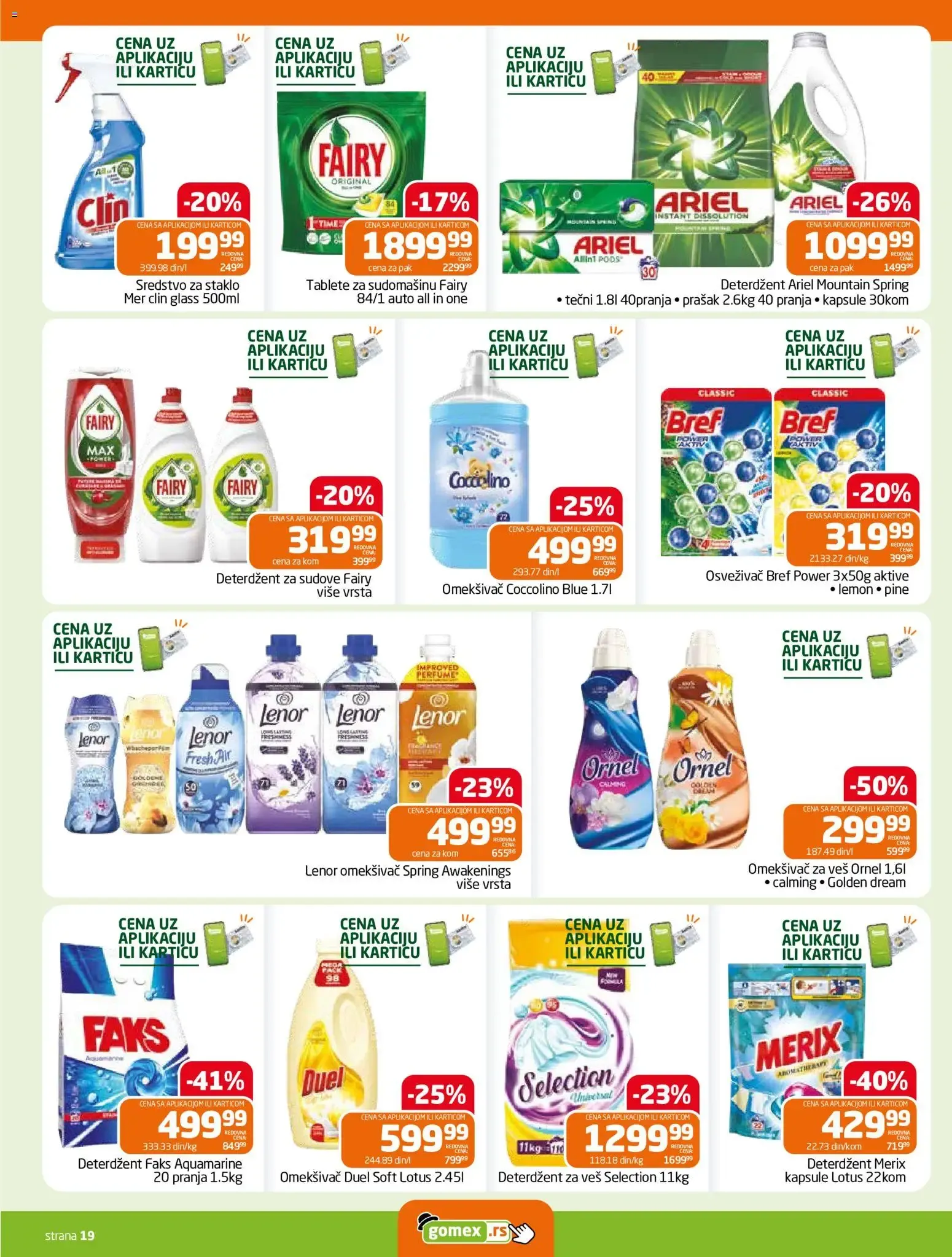 Gomex – Gomex katalog (29.10.2026 – 11.11.2026) – Strana 19
