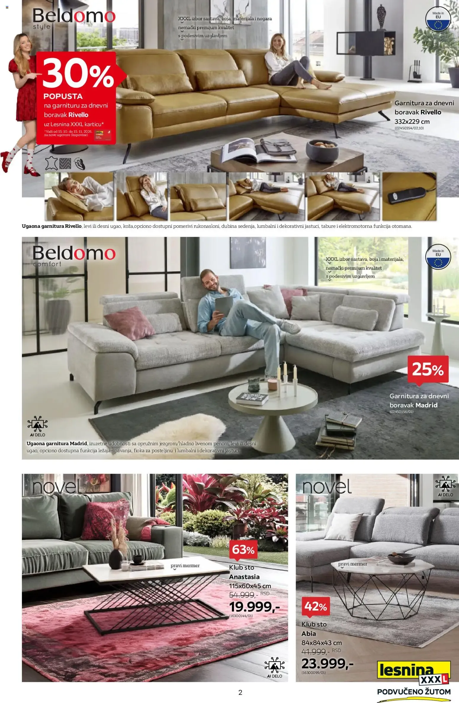 Lesnina XXXL – Lesnina XXXL katalog (15.10.2026 – 15.11.2026) – Strana 2