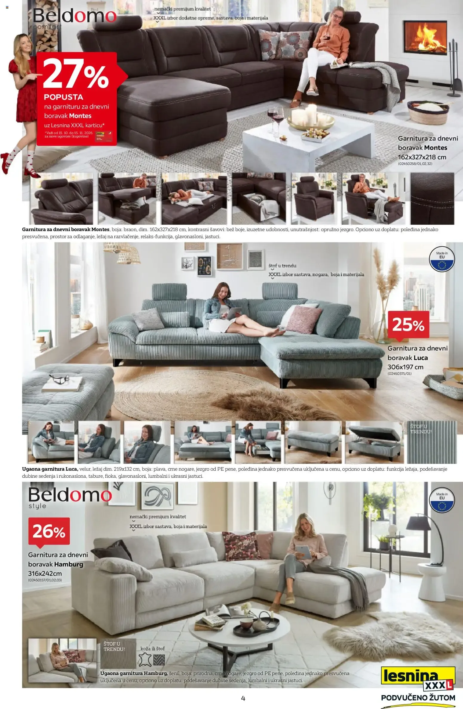 Lesnina XXXL – Lesnina XXXL katalog (15.10.2026 – 15.11.2026) – Strana 4