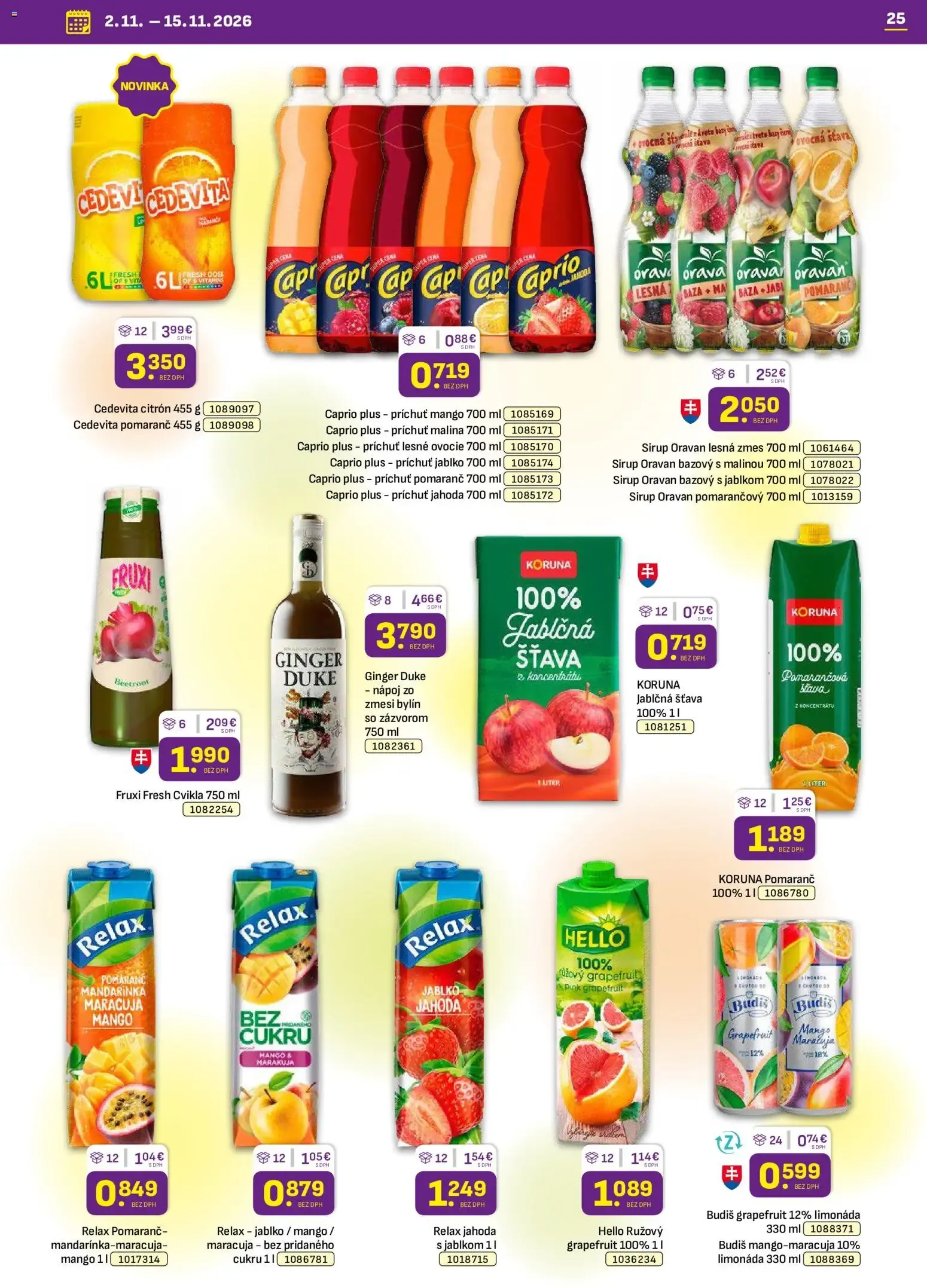 Libex – Libex leták (02.11.2026 – 15.11.2026) – Strana 25