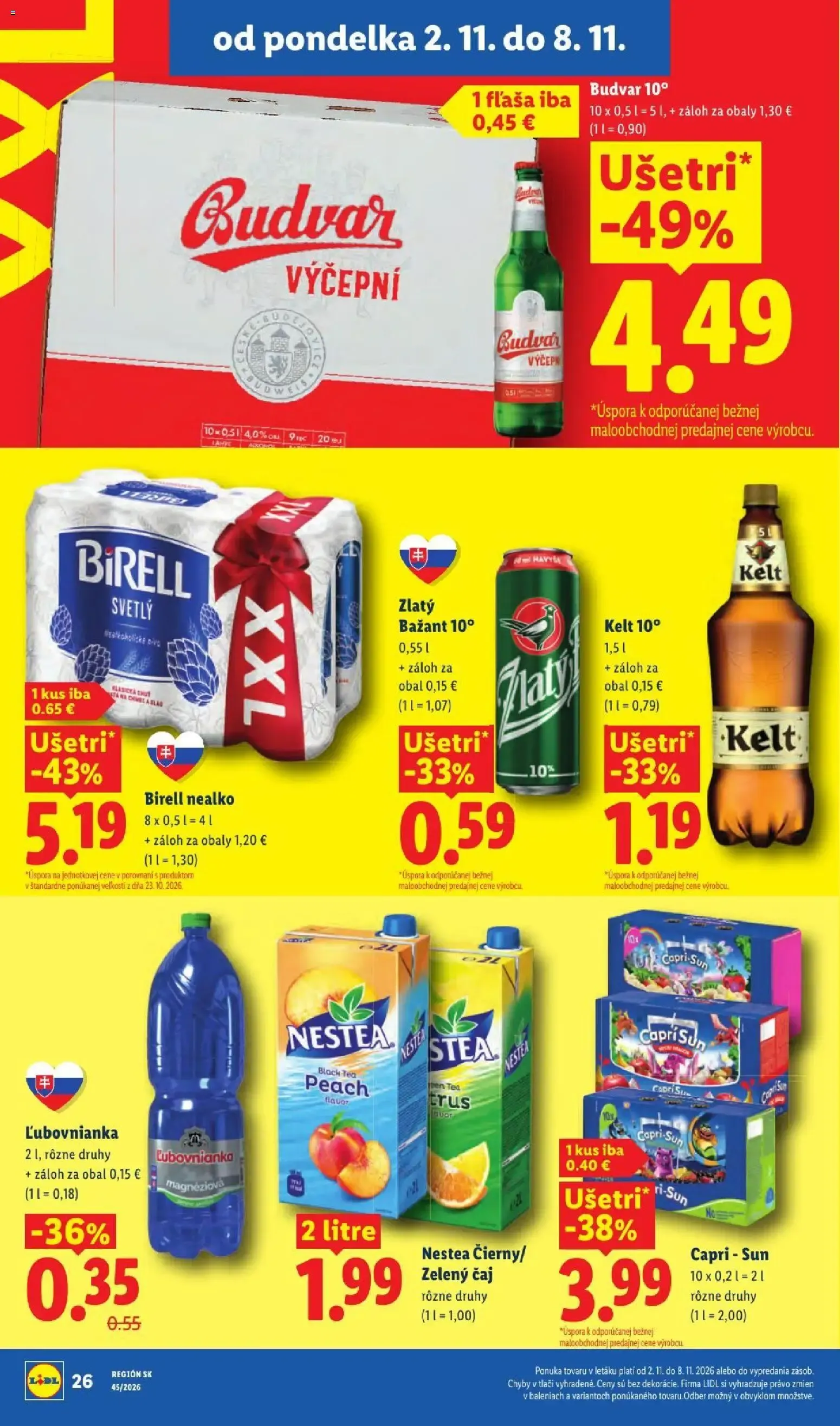 Lidl – Lidl leták (02.11.2026 – 08.11.2026) – Strana 42