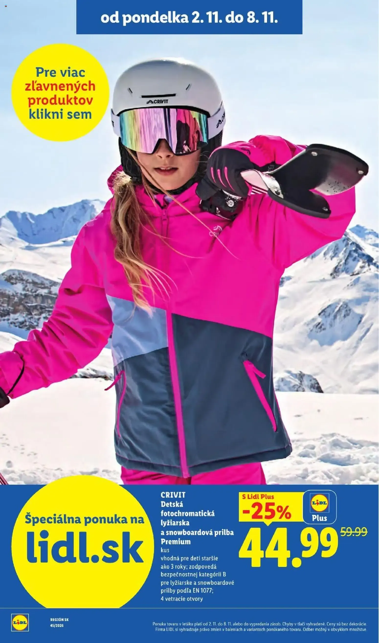 Lidl – Lidl leták (02.11.2026 – 08.11.2026) – Strana 60