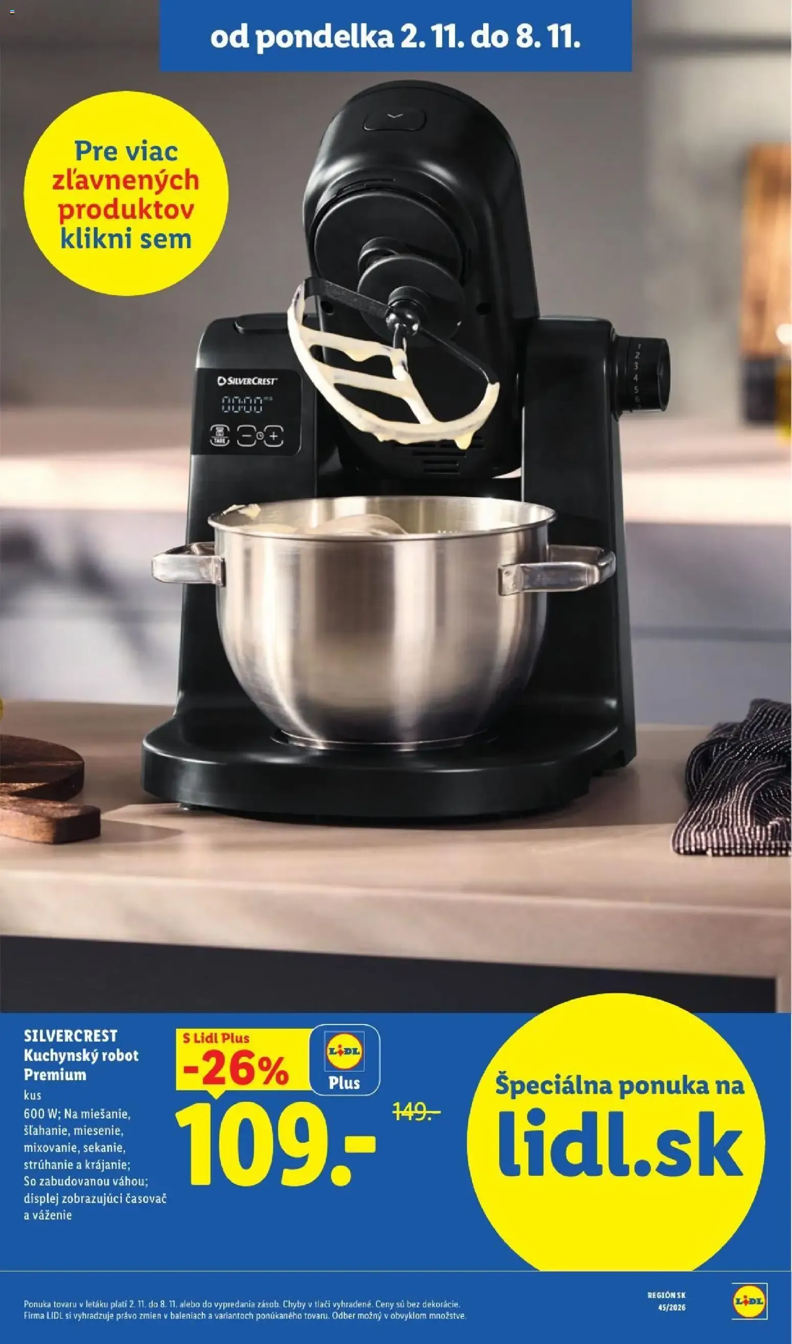 Lidl – Lidl leták (02.11.2026 – 08.11.2026) – Strana 61
