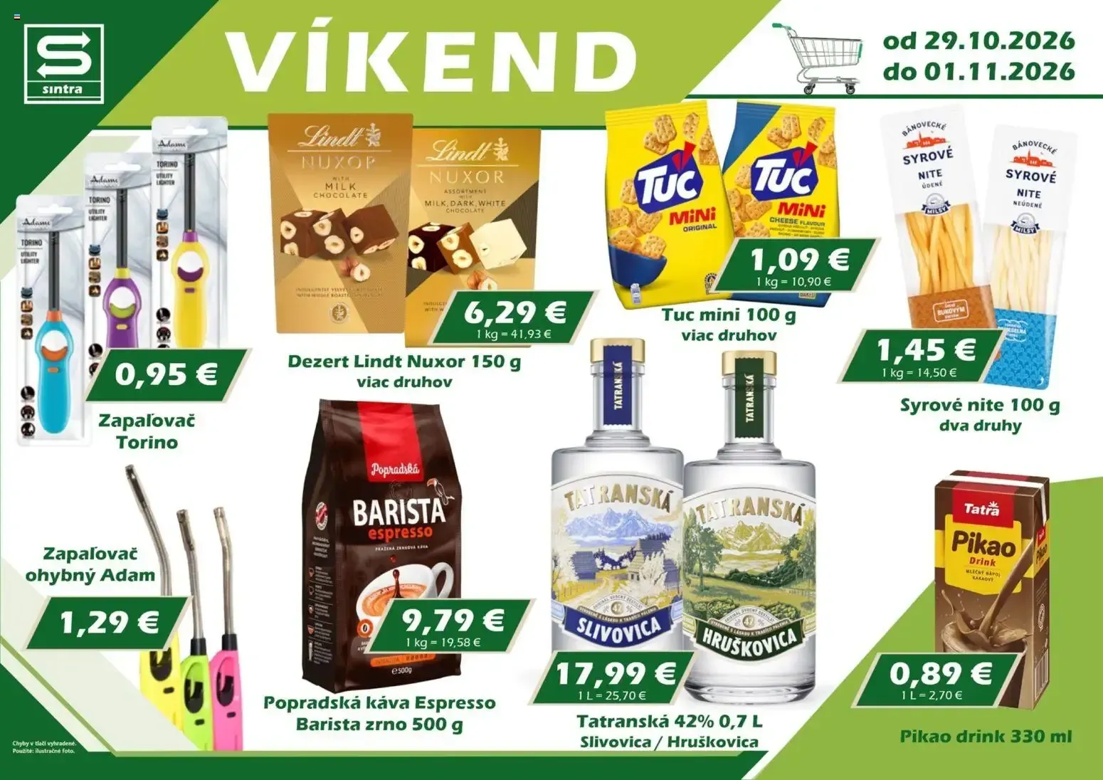 Sintra – Sintra leták (29.10.2026 – 01.11.2026)