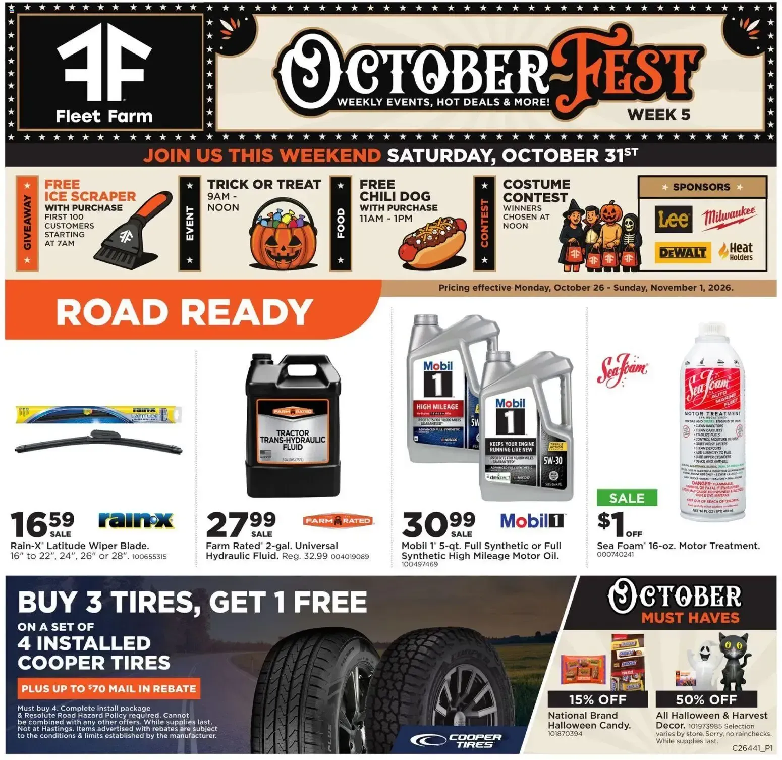 Mills Fleet Farm – Mills Fleet Farm Weekly Ad (26.10.2026 – 01.11.2026)