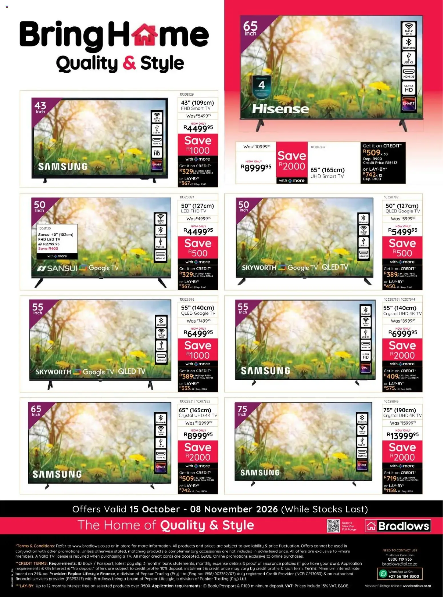 Bradlows – Bradlows Flyer (15.10.2026 – 08.11.2026) – Page 24