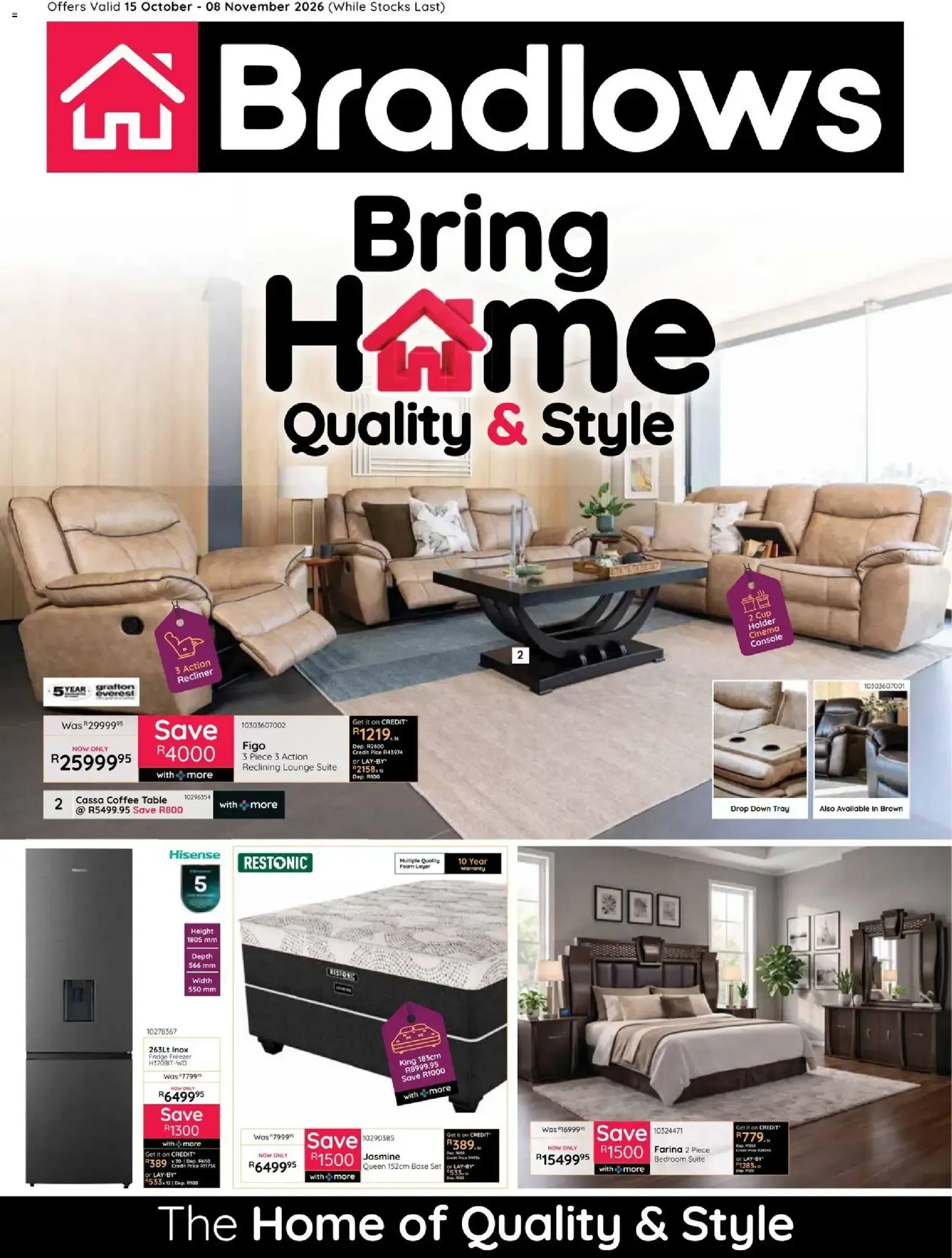 Bradlows – Bradlows Flyer (15.10.2026 – 08.11.2026)