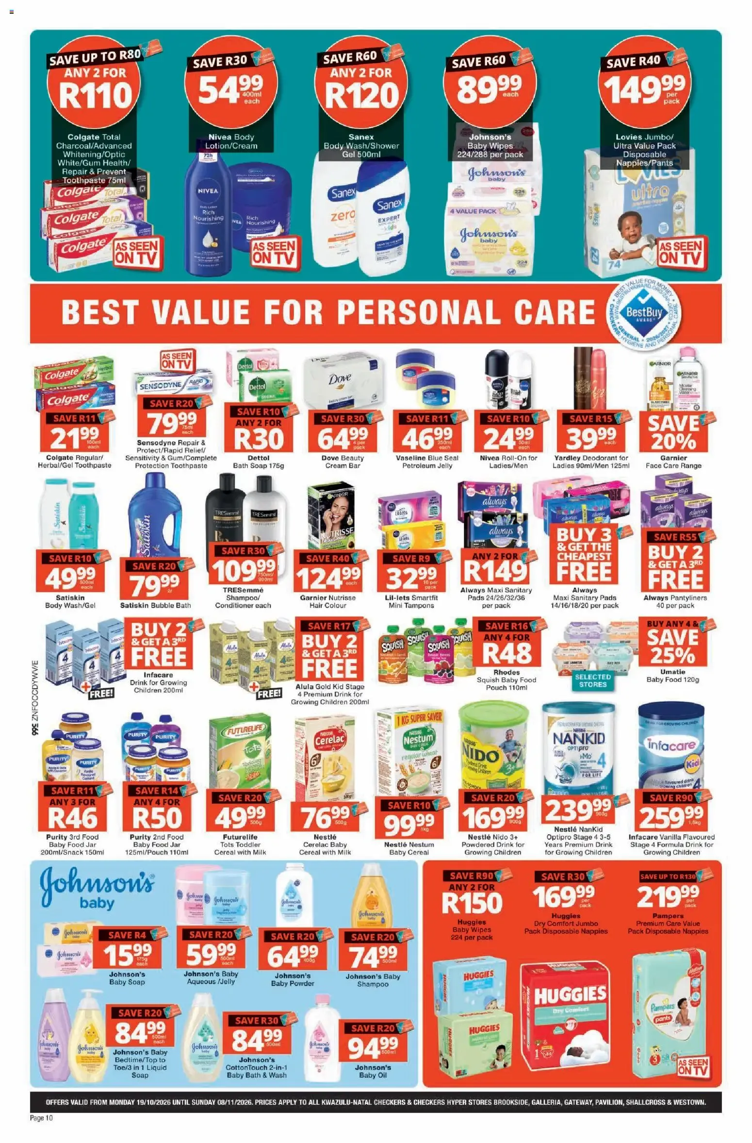 Checkers – Checkers Flyer (19.10.2026 – 08.11.2026) – Page 10