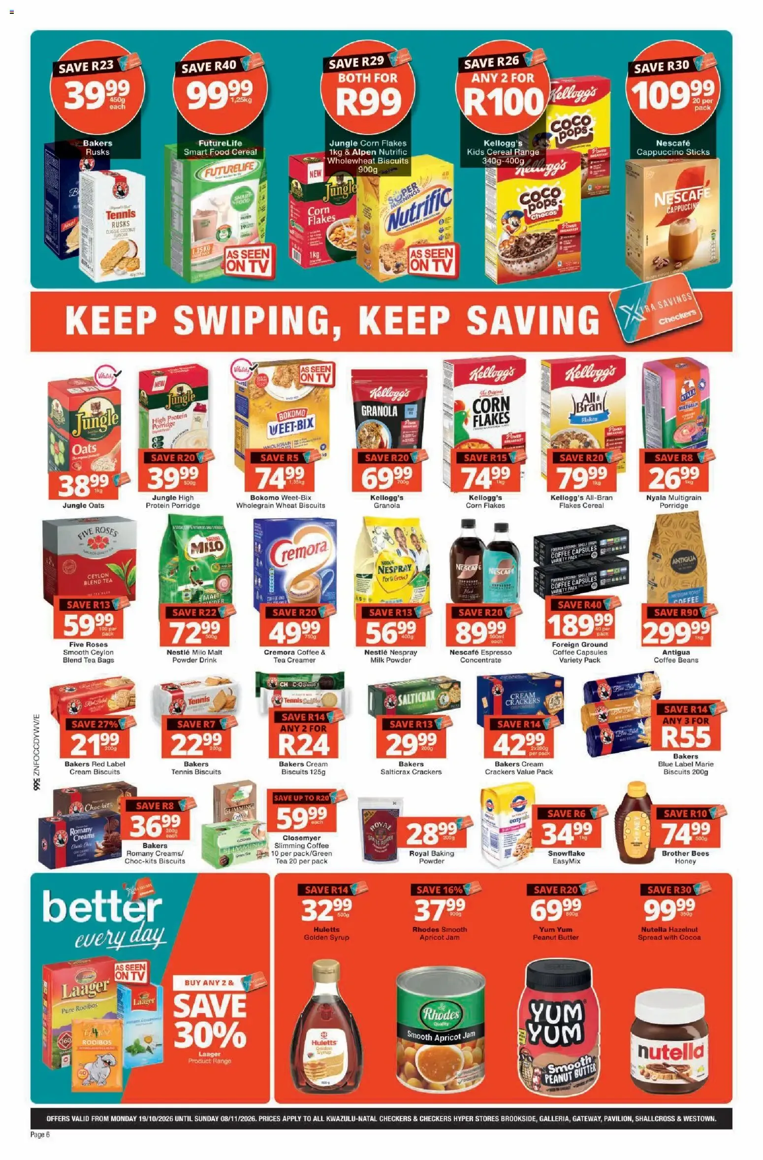 Checkers – Checkers Flyer (19.10.2026 – 08.11.2026) – Page 6